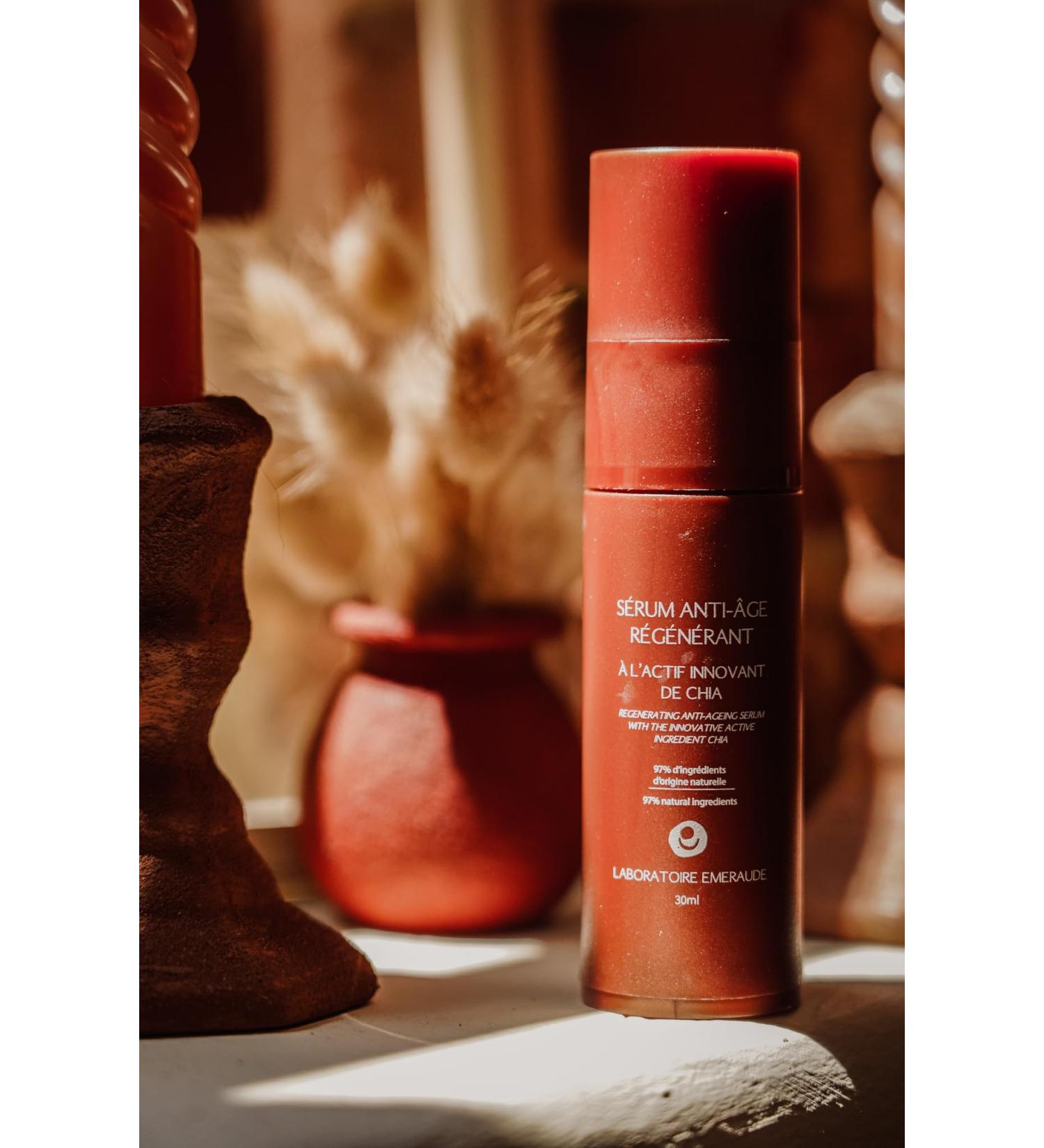  Laboratoire Emeraude Regenerating anti-aging serum chia seed | sensitive skin - 30 ml - Buy Online on GoSupps.com