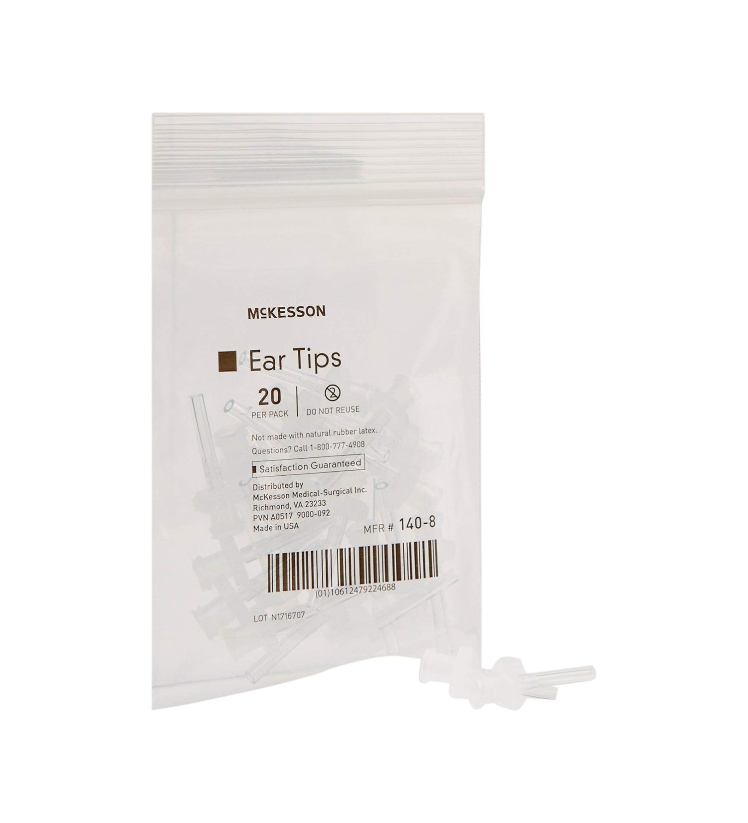 McKesson Ear Tips for Ear Wash System - Single Use Disposable - 20 Count - Buy Online on GoSupps.com