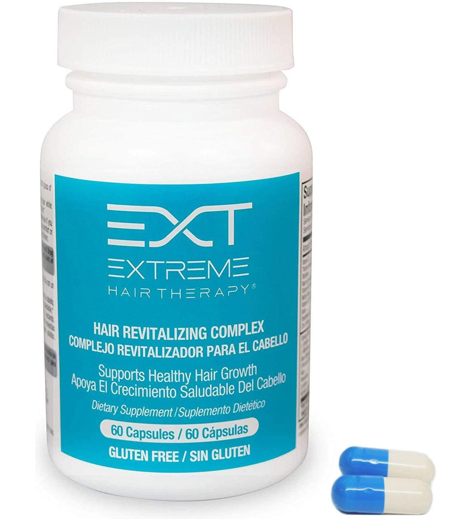 Hair Loss Supplements with Biotin & Vitamins - 60 Capsules for Hair Growth - Buy Online on GoSupps.com