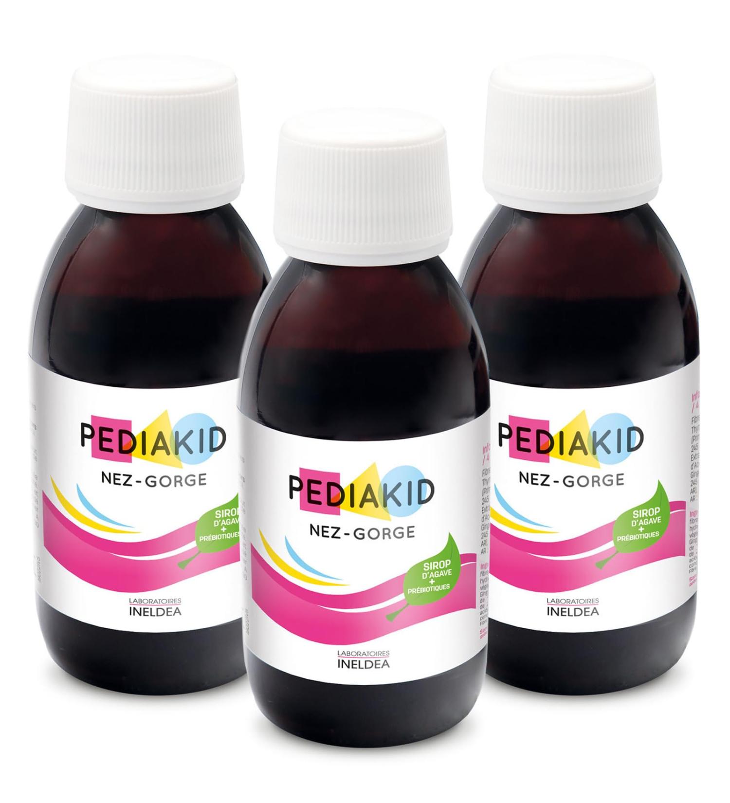 PEDIAKID - Natural Dietary Supplement Pediakid - Exclusive Agave Syrup Formula - Breathing Comfort - Natural Honey-Lemon Flav - Buy Online on GoSupps.com