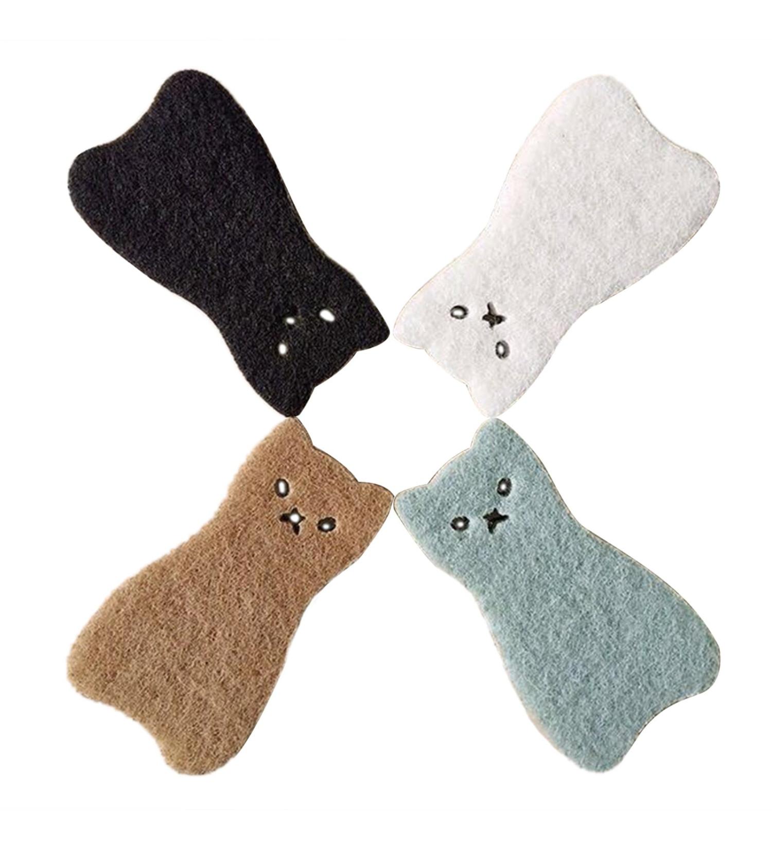 4PCS Cleaning Sponge Cat Shaped Sponges Pad Set Absorbent and Quick Drying Perfect for Everyday Cleaning - Buy Online on GoSupps.com