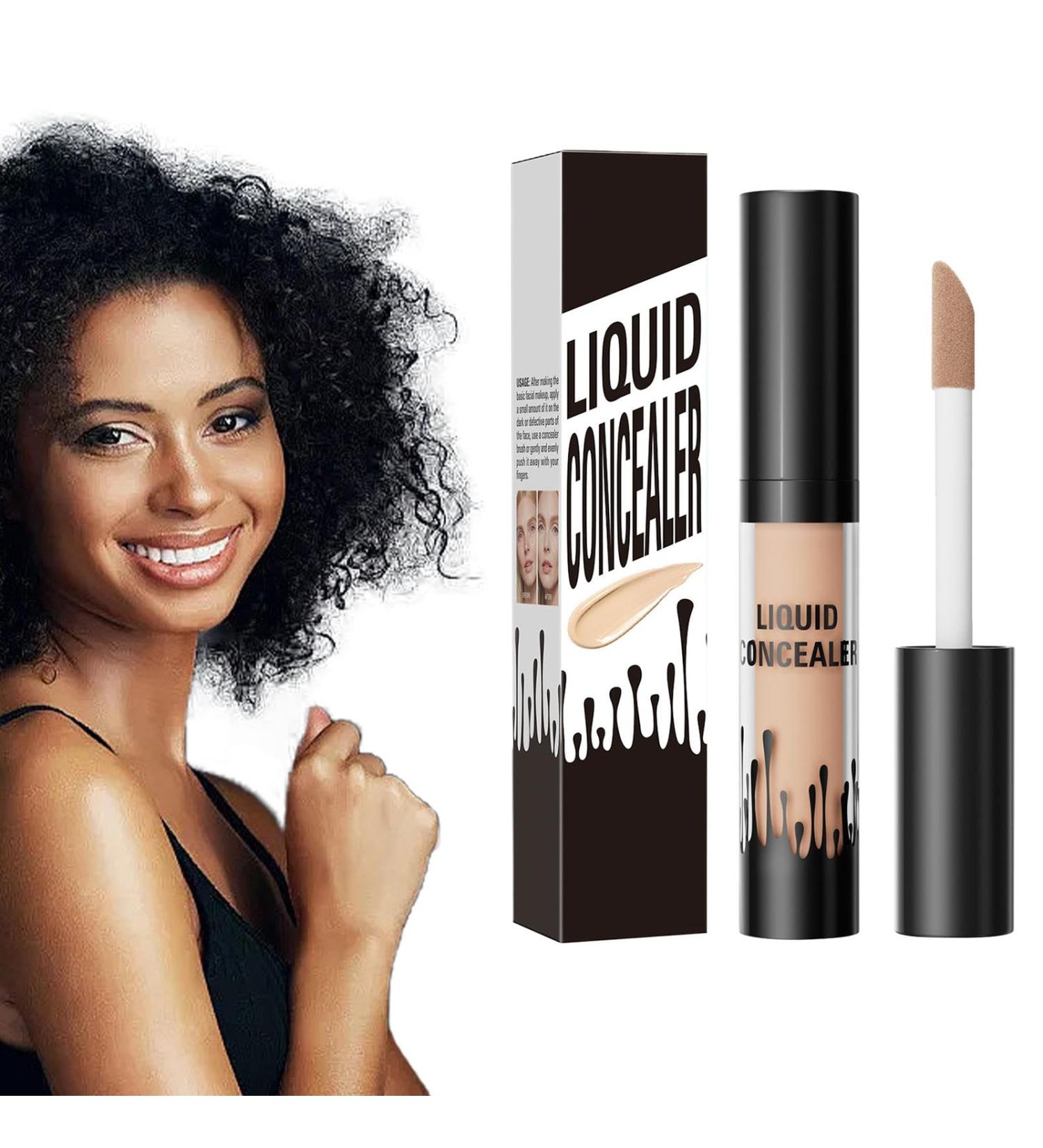  Veeteah Liquid Concealer Blemish Concealer Lightweight Moisturizing Concealer Eye Primer Lasting Liquid Foundation Foundation for Dark Circles - Buy Online on GoSupps.com