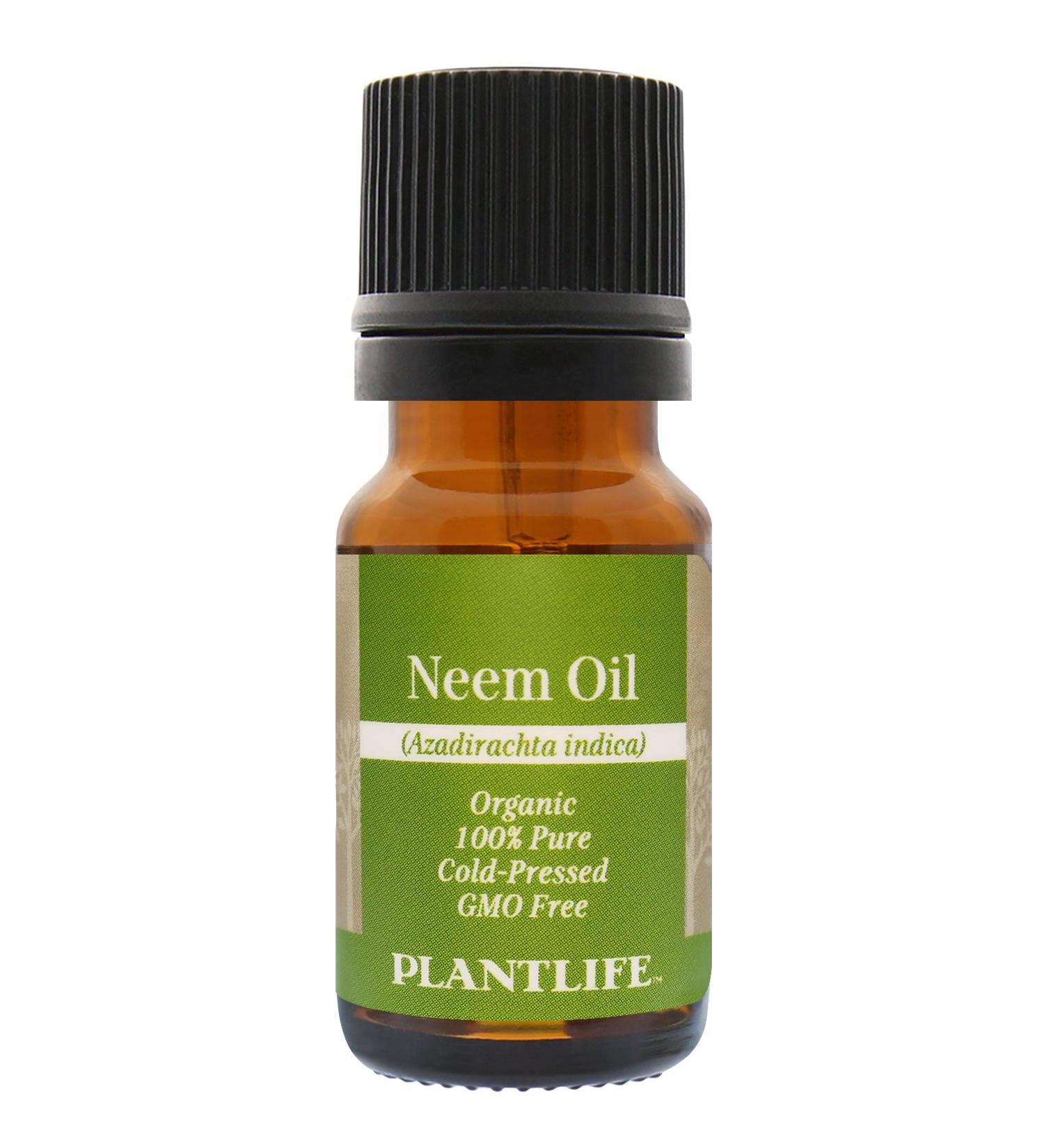 Plantlife Neem Carrier Oil - Cold Pressed Non-GMO Gluten Free | Skin Hair & Personal Care | 10ml - Shop Internationally - Buy Online on GoSupps.com