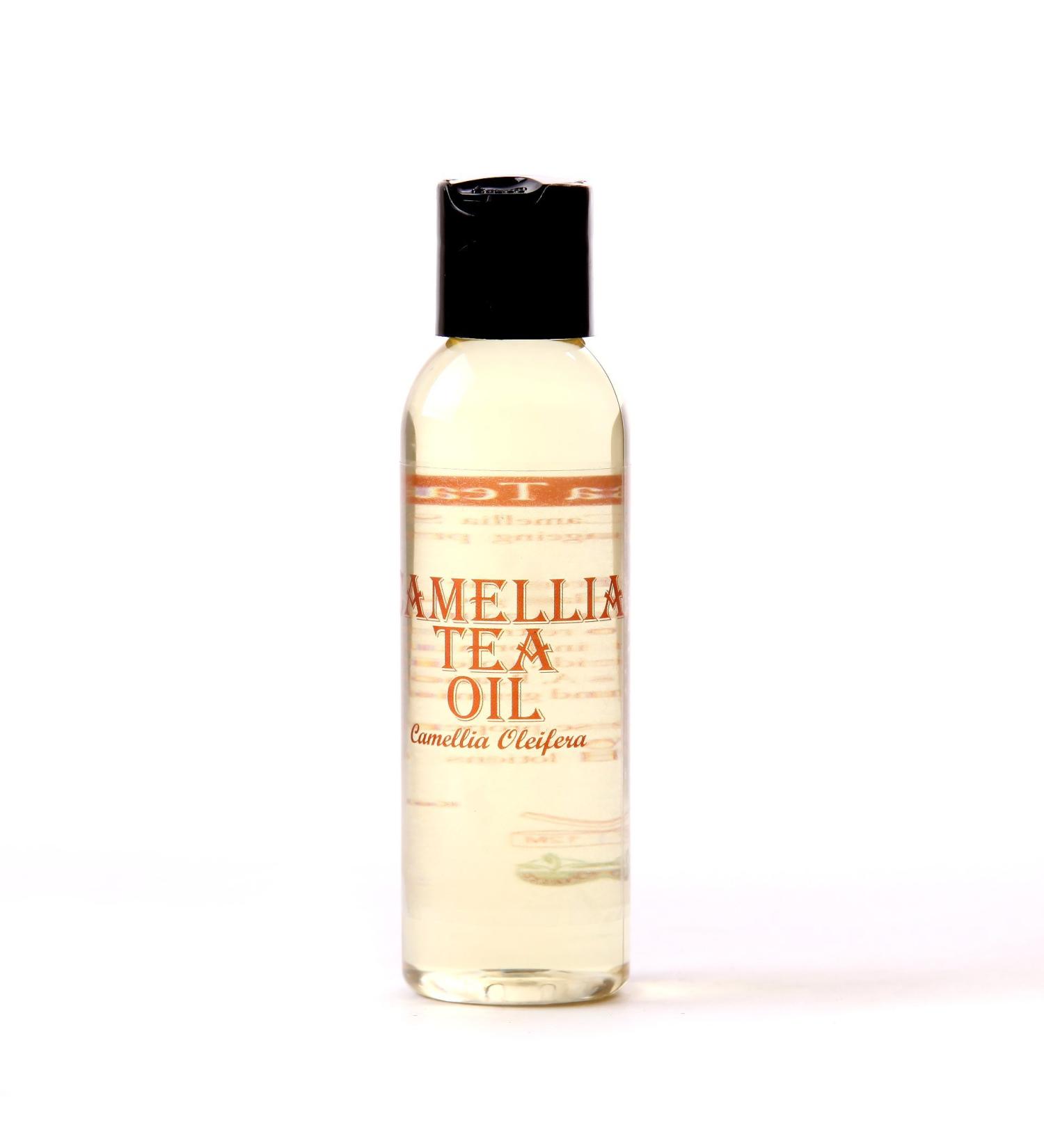 Mystic Moments Camellia Tea Carrier Oil 250ml | Pure Natural Oil for Hair Face Nails Aromatherapy Massage Vegan GMO Free - Buy Online on GoSupps.com