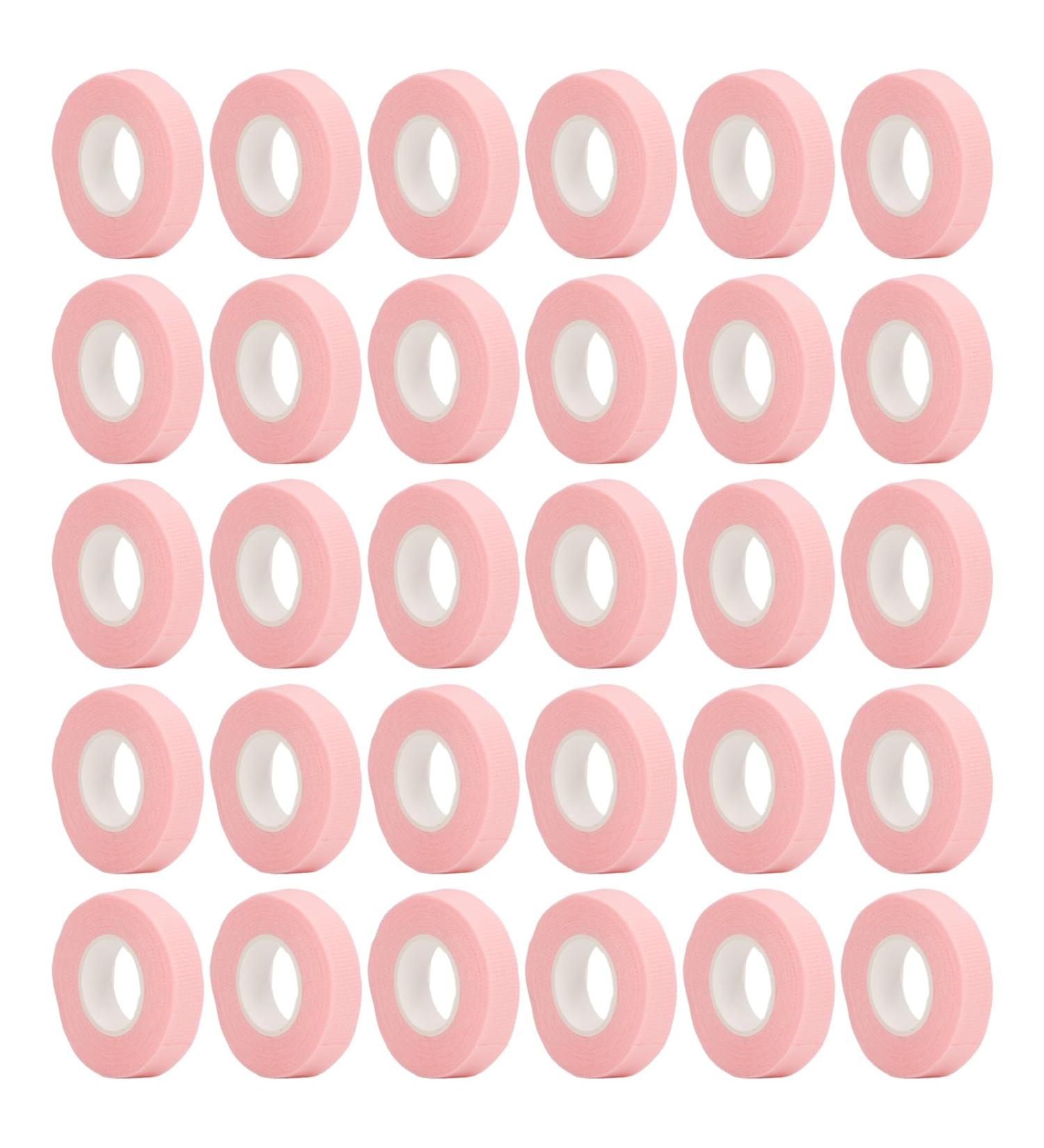 Lash Extension Tape 30 Rolls Eyelash Tape Pink Microporous Breathable for Makeup - Buy Online on GoSupps.com