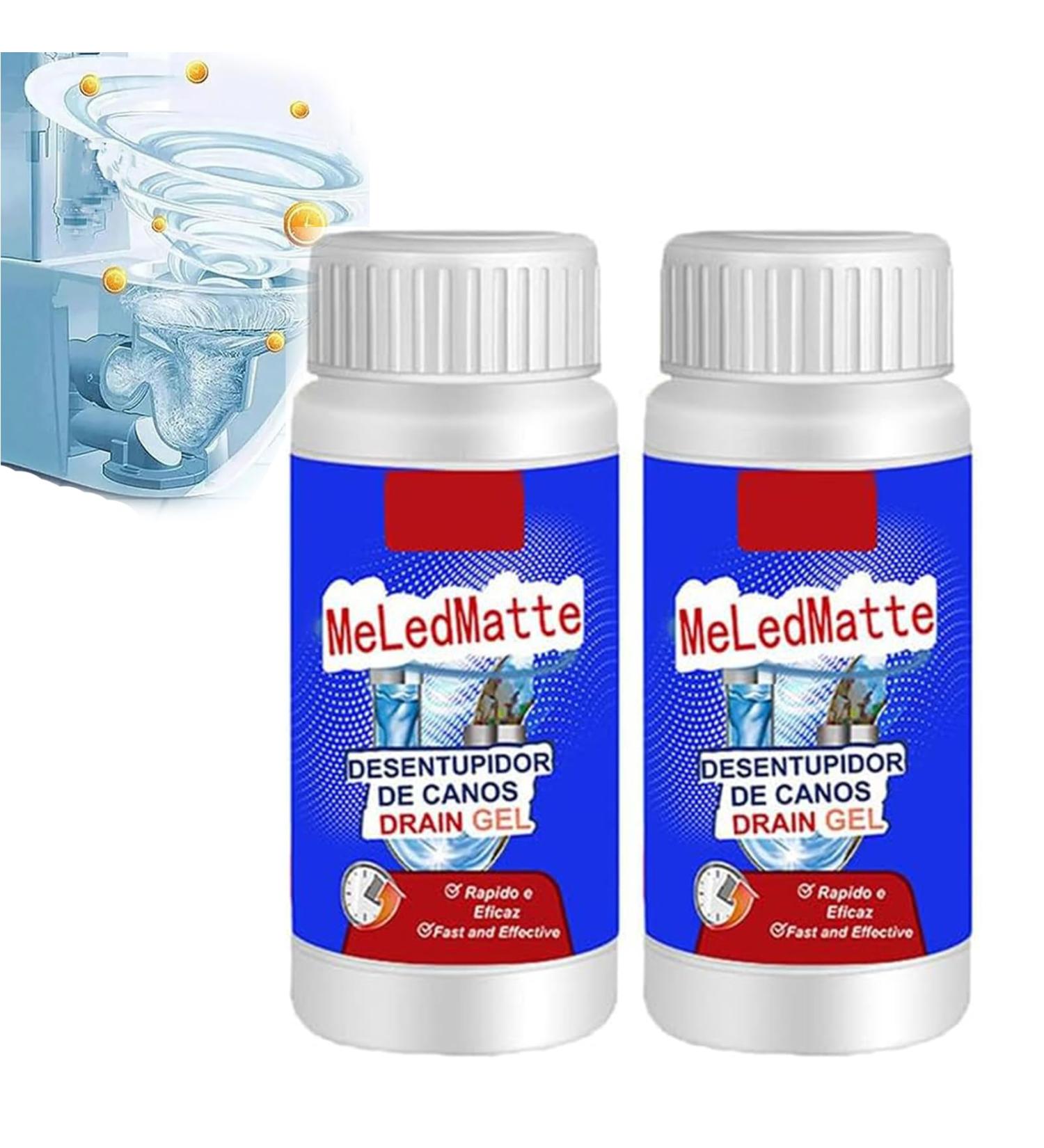 Meledmatte Powerful Pipe Dredging & Cleaning Agent | Effective Toilet & Sink Drain Cleaner for Quick Pipeline Solutions - Buy Online on GoSupps.com