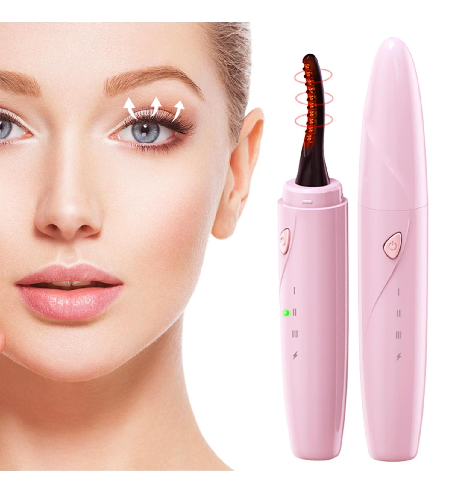 Heated Eyelash Curlers - Fast 10s Heat-Up 24-Hour Hold Rechargeable with Type-C 3 Heating Modes | Perfect Makeup Tool for Women - Buy Now - Buy Online on GoSupps.com