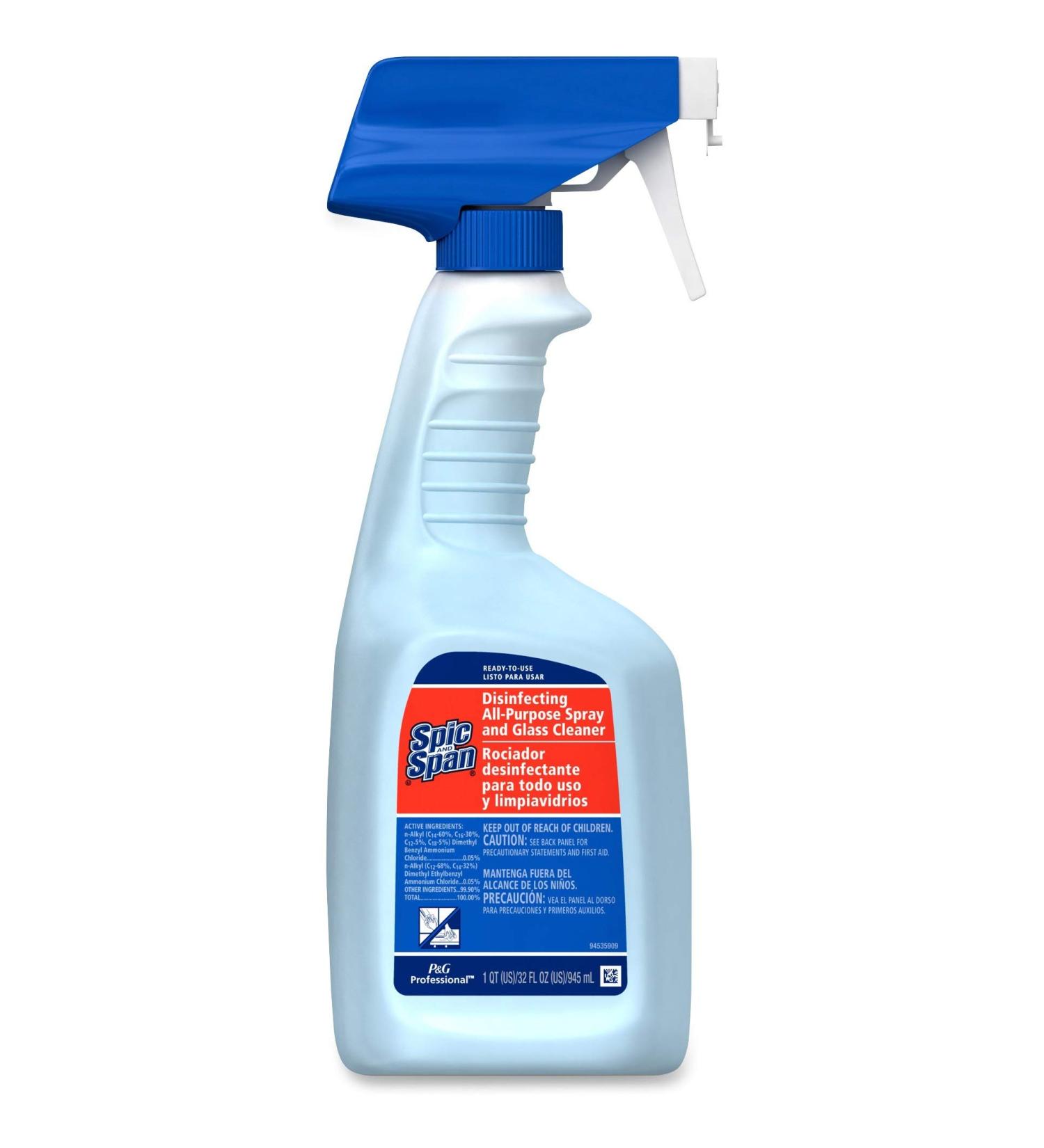 Spic and Span 58775 All Purpose Disinfectant/Glass Cleaner 32oz Fresh/BE