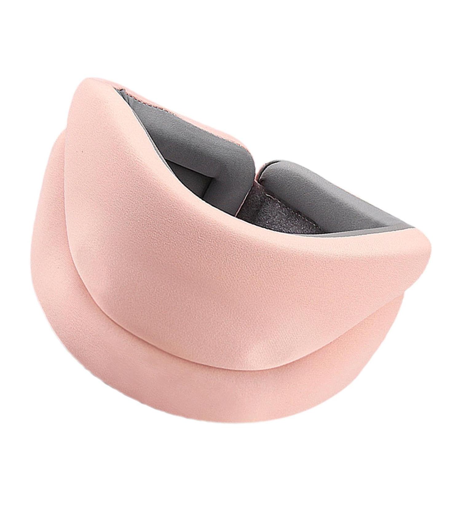 Adjustable Pink Neck Support Collar - Soft Orthopedic Design for Pain Relief & Posture Correction | International Shipping - Buy Online on GoSupps.com