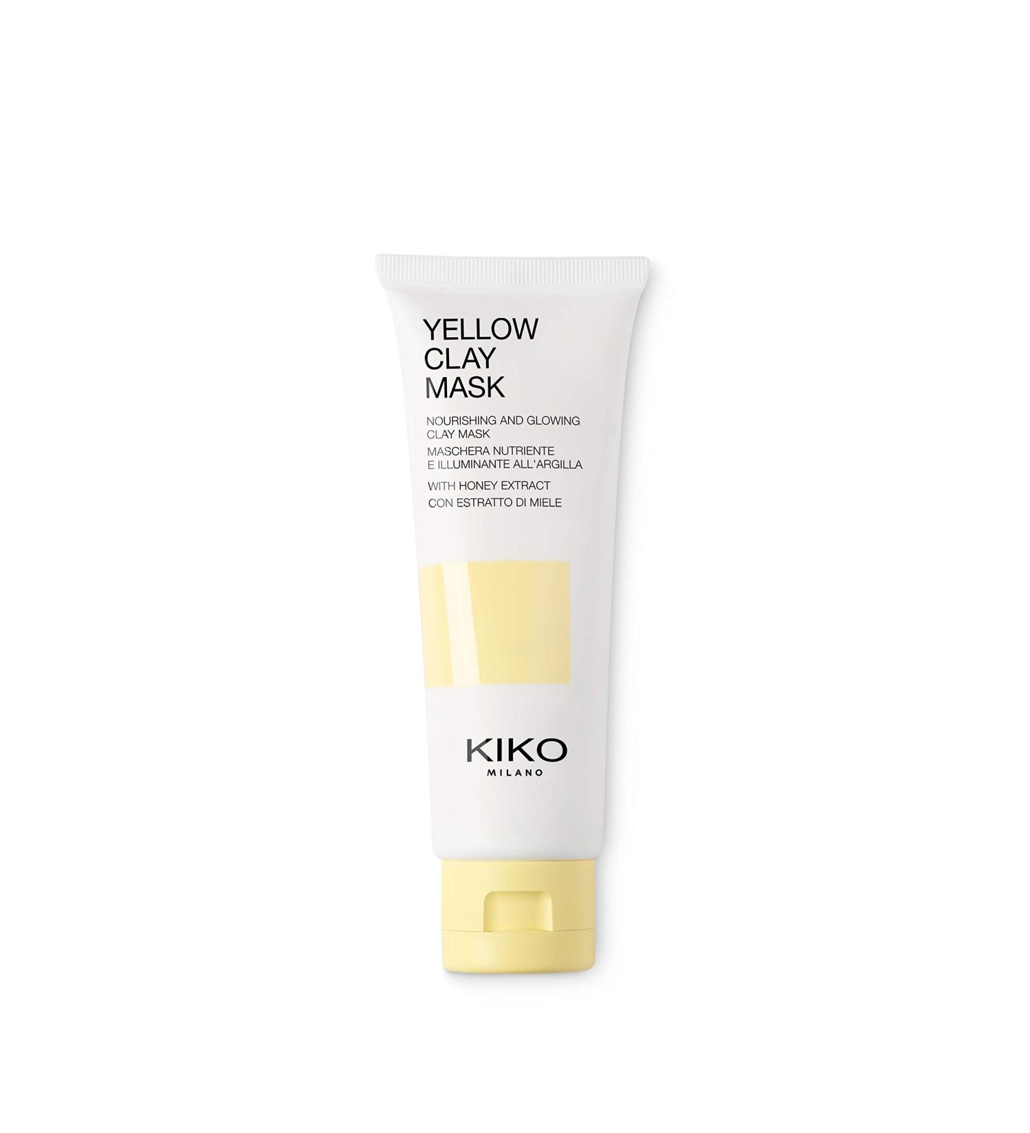 KIKO Milano Yellow Clay Mask | Nourishing and illuminating face mask with honey and yellow clay - Buy Online on GoSupps.com