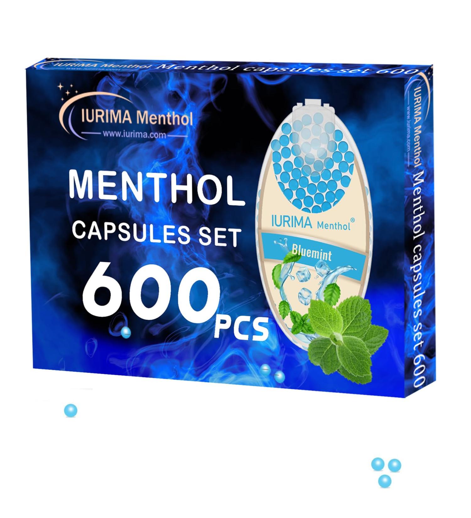 6 Boxes of 600 Flavor Beads DIY Portable Bead Filter Capsule Box