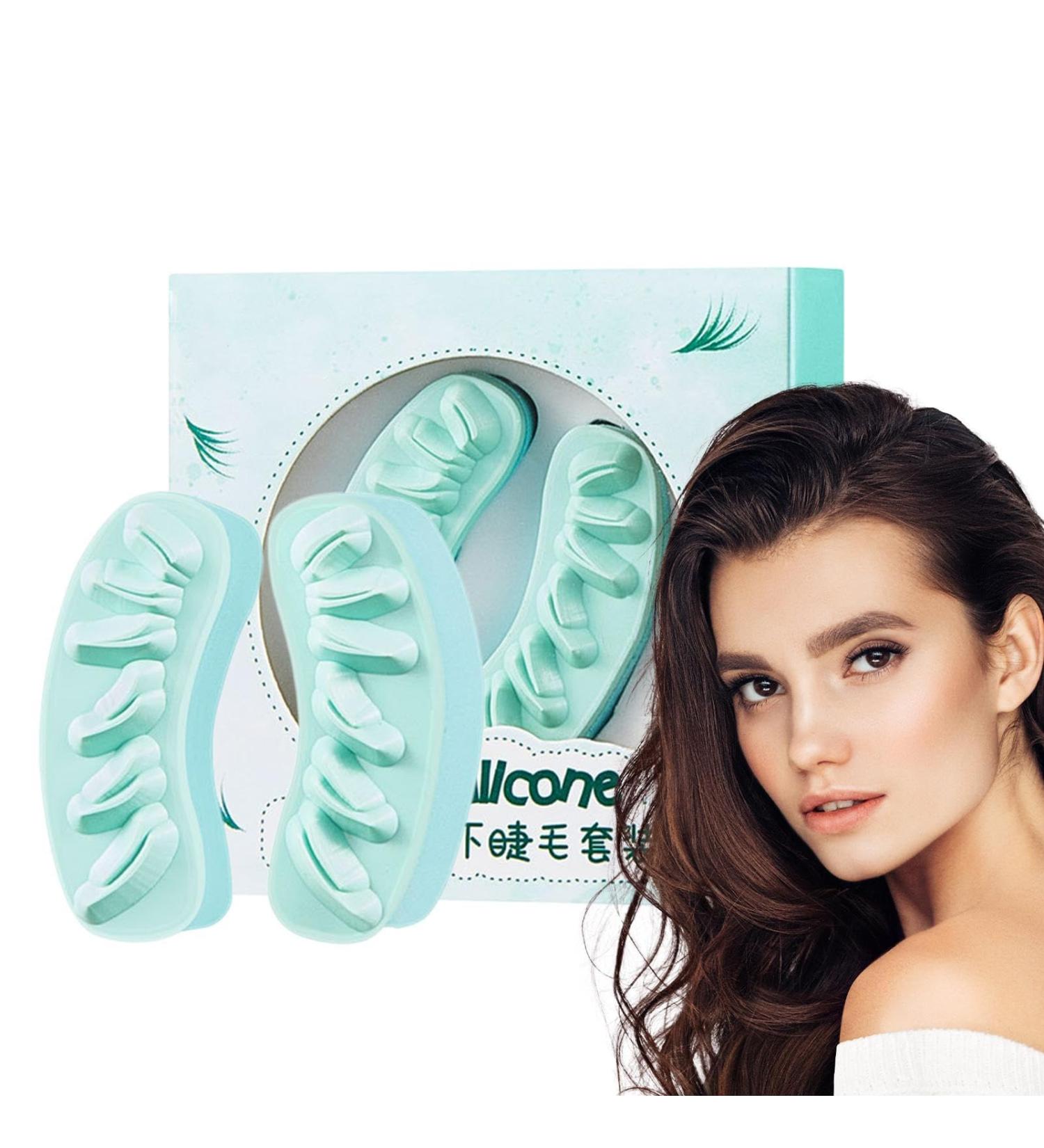 Lower Lash Tool | Portable and Reusable New Eyelash Stamp Tool Soft and Comfortable Silicone Stamp for Lower Eyelash Gift for Beauty Lover Mother Wife - Buy Online on GoSupps.com