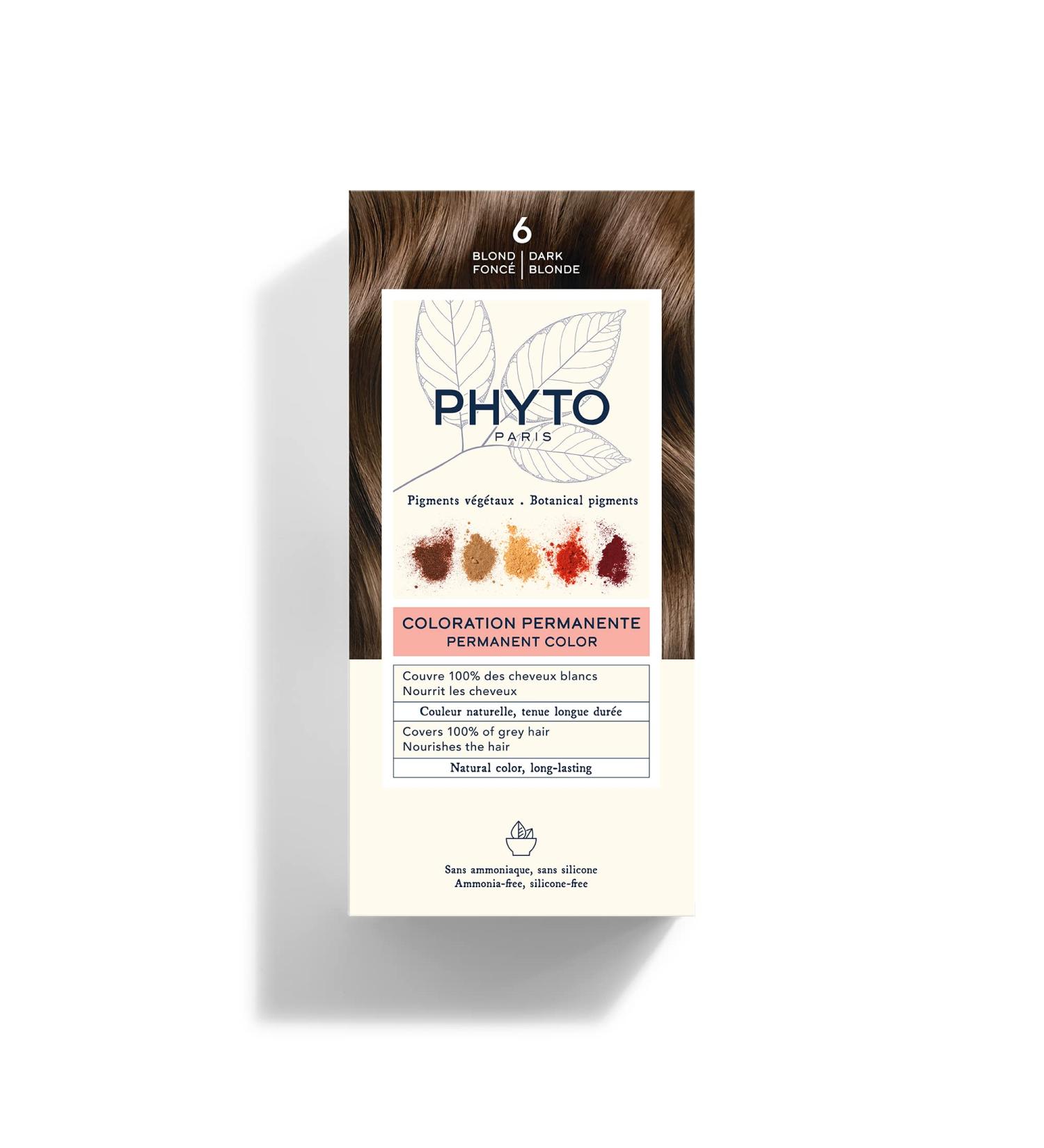 Phyto Color Permanent Ultra Shine Treatment - Multicolored Botanical Hair Dye for International Shipping - Buy Online on GoSupps.com