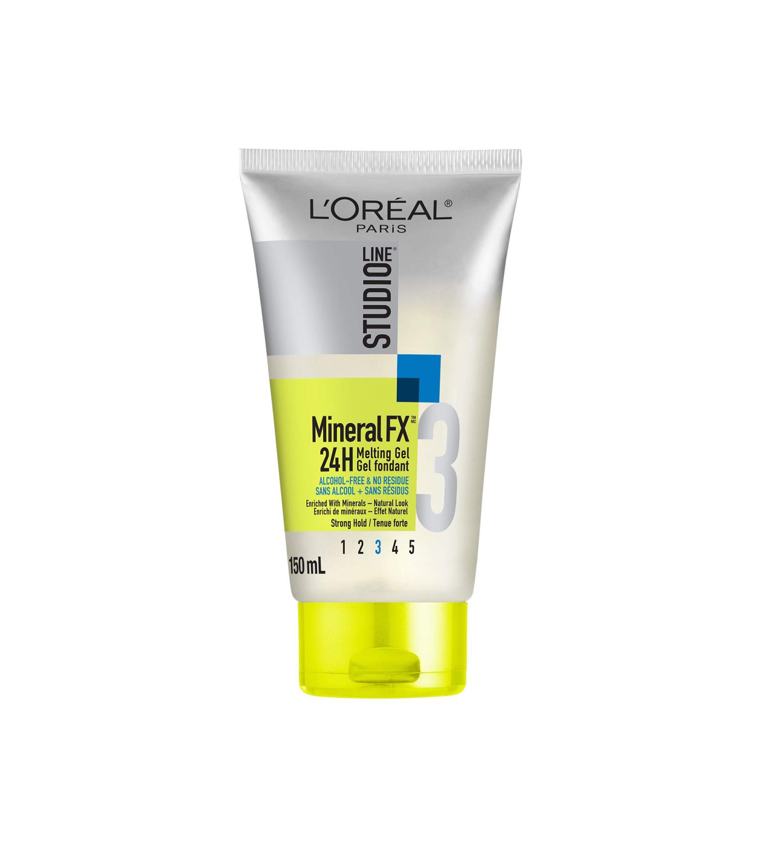 L'Oreal Paris Studio Line Mineralfx 24h Strong Hold Melting Gel 150-Milliliter Fresh 150 ml (Pack of 1) - Buy Online on GoSupps.com