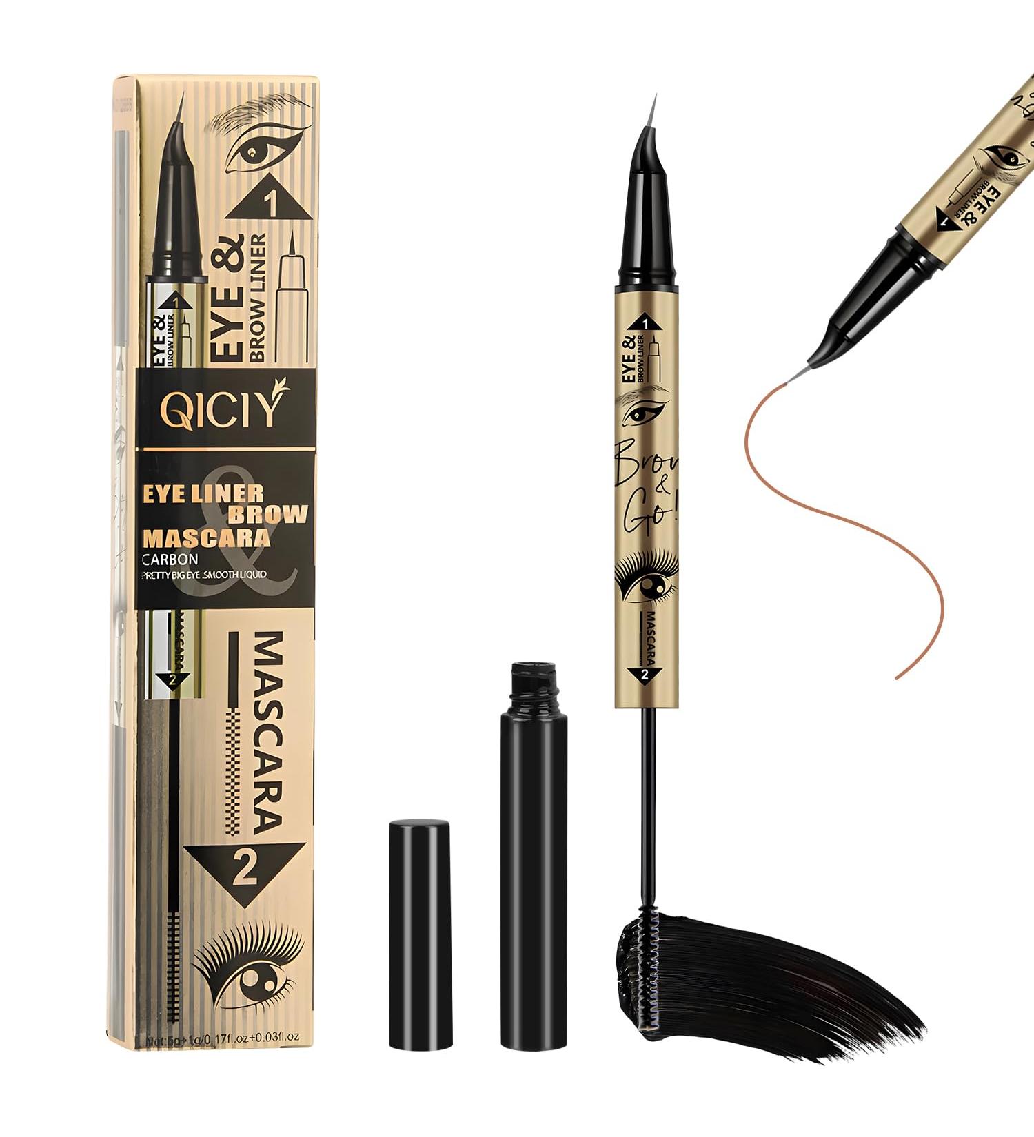 MOTIBACK Microblading Eyebrow Pencil Water Resistant Eyebrow Pencil 2in1 Dual Ended Eyebrow Brush Mascara for Longlasting Defined Eyebrows Light Brown - Buy Online on GoSupps.com