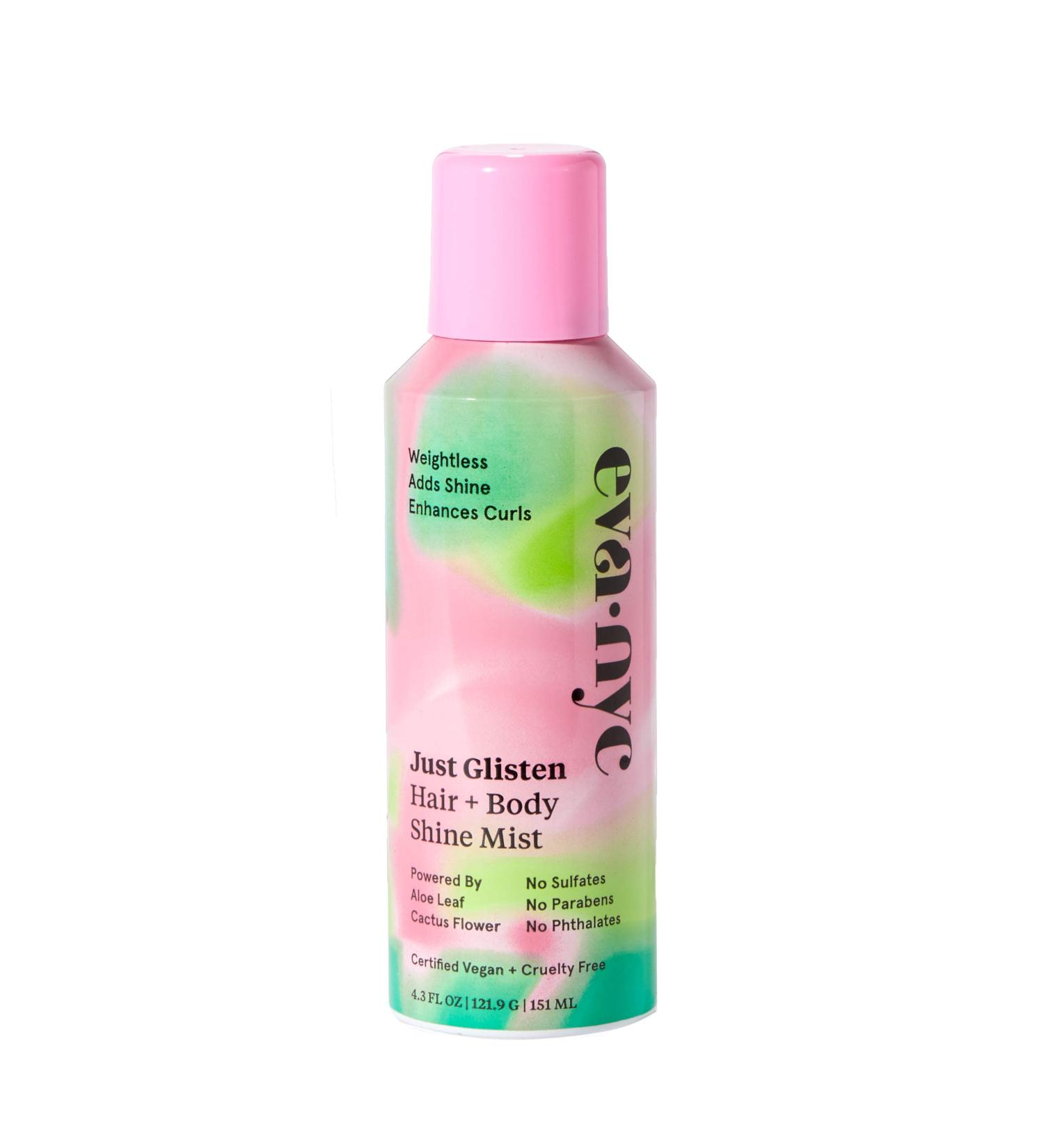Eva NYC Just Glisten Shine Mist 4.3 fl oz - Hair + Body Hydration - Buy Online on GoSupps.com