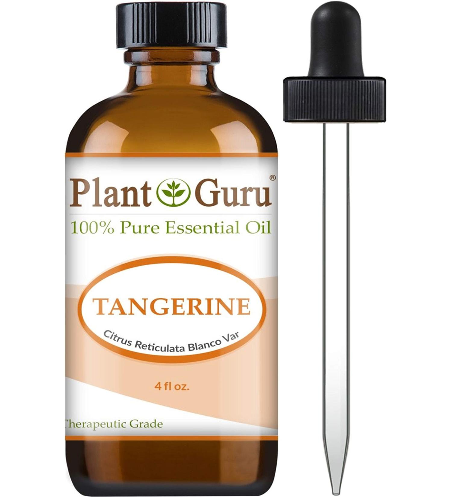 Tangerine Essential Oil 4 oz 100% Pure Undiluted Therapeutic Grade.