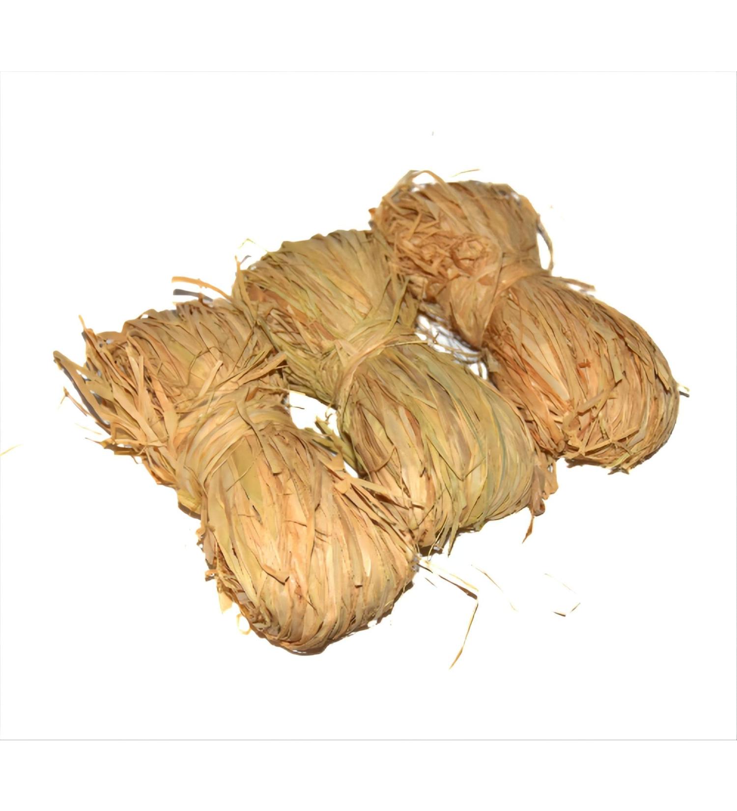 Jiayu 180g Natural Wine Coconut Fiber Paper Ribbon for Gift Packaging and Decor - 3 x 60g Bouquet Crafts Christmas Raffia - Buy Online on GoSupps.com