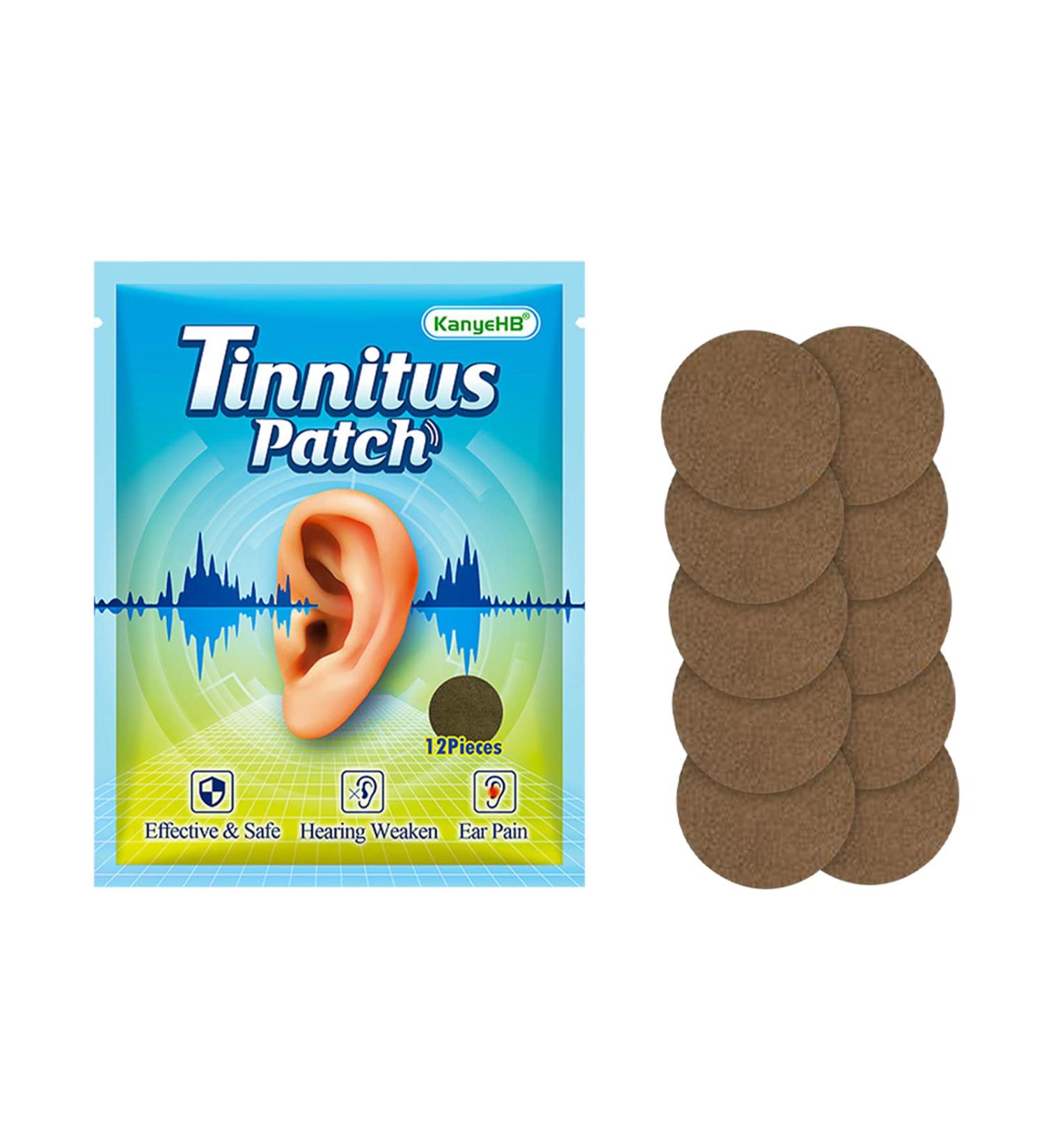 Tinnitus Relief Treatment Ear Patch - 10 Pieces | Ear Care & Hearing Loss Support - Buy Online on GoSupps.com