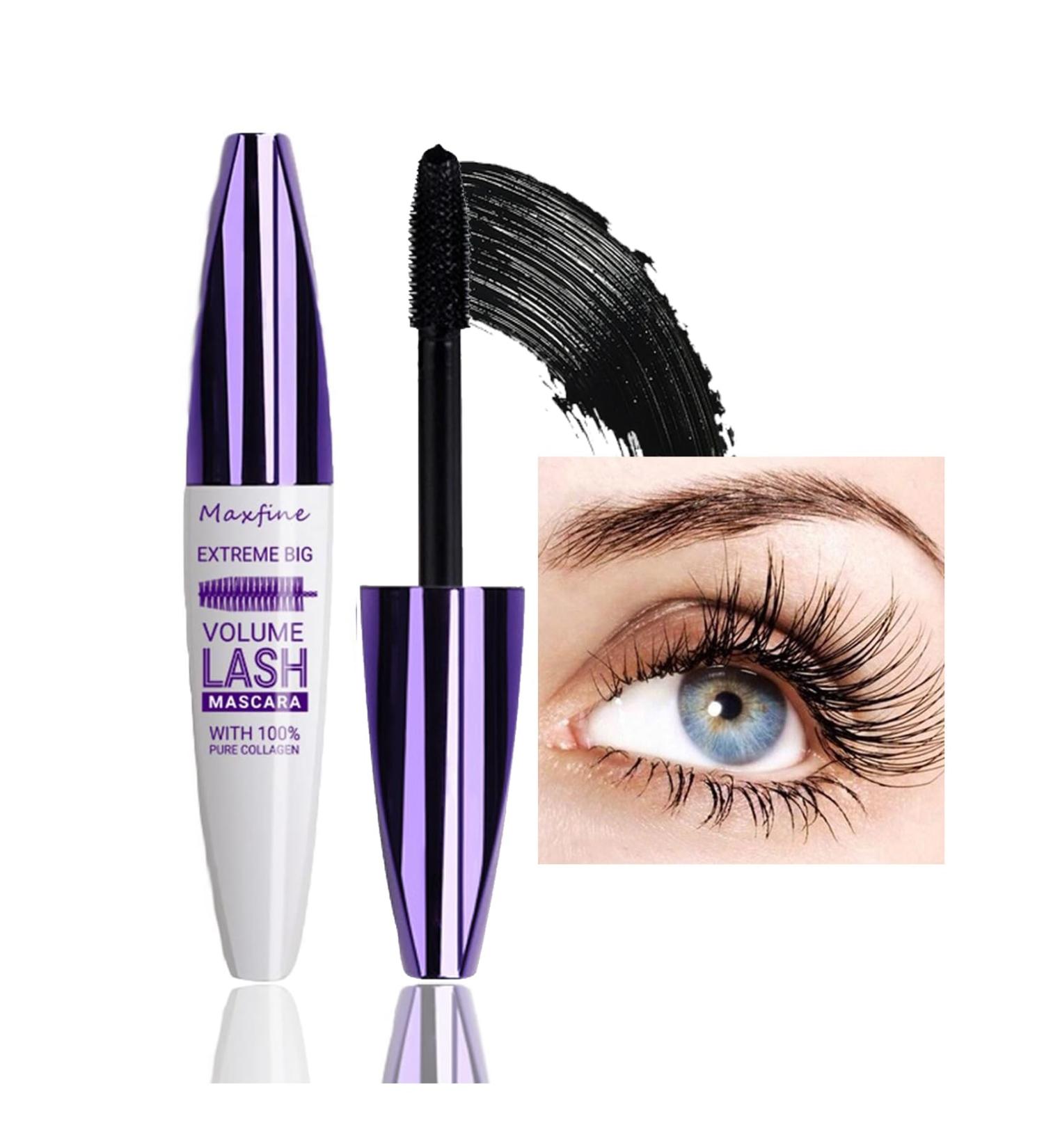 5D Waterproof Black Mascara - Volumizing & Curling Extension for Christmas Halloween Parties & Weddings - Buy Online on GoSupps.com