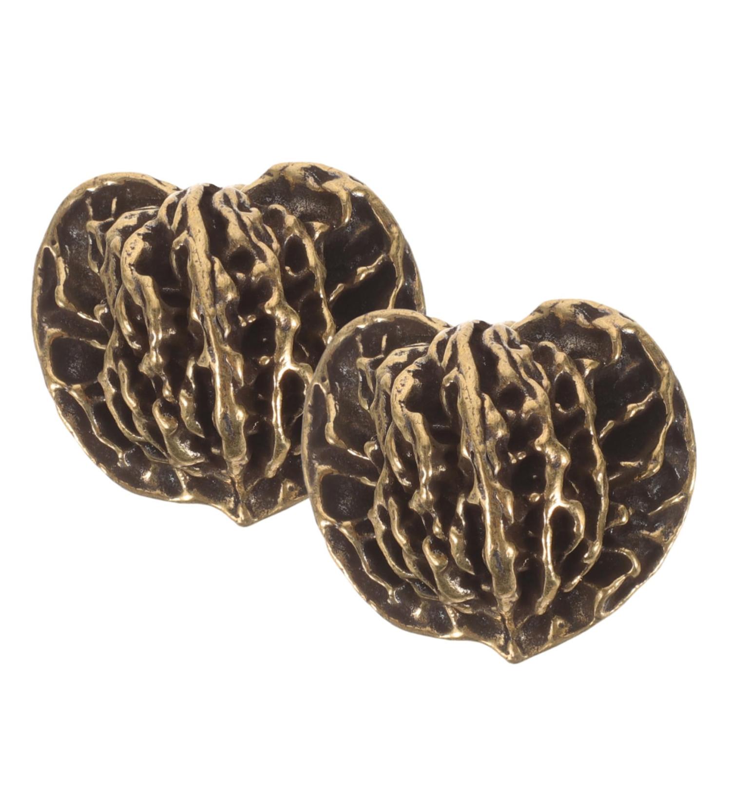 Solustre Mini Walnut Figures - Handmilling Squeezing Balls for Adults | Chinese Brass & Copper Decorations - Buy Online on GoSupps.com
