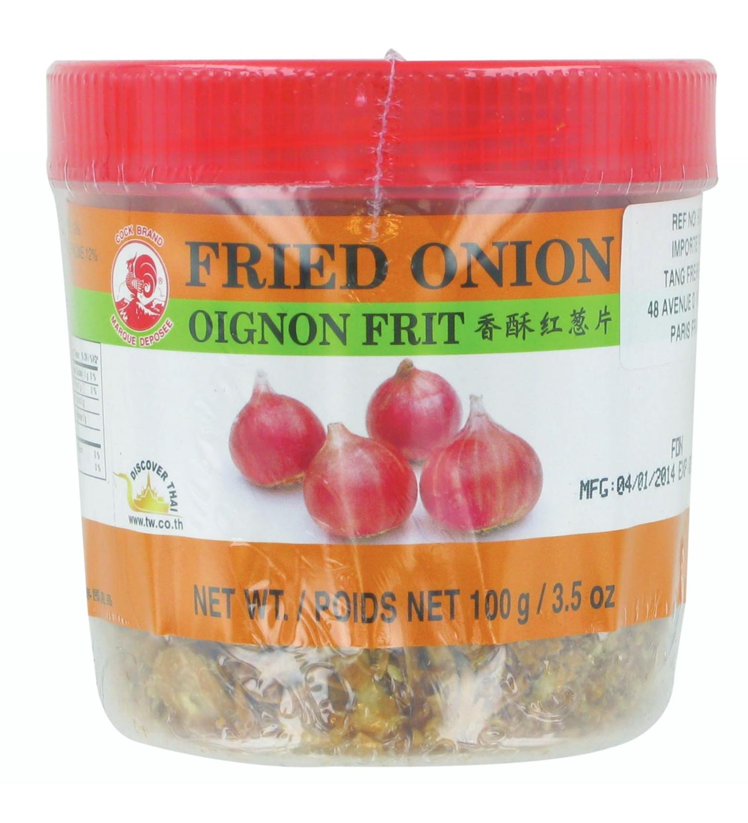 Fried Onions Coq 100g/Box - Offer of 1 2 and 3 Boxes - Shipping by St Bo Time (300 Grams) - Buy Online on GoSupps.com