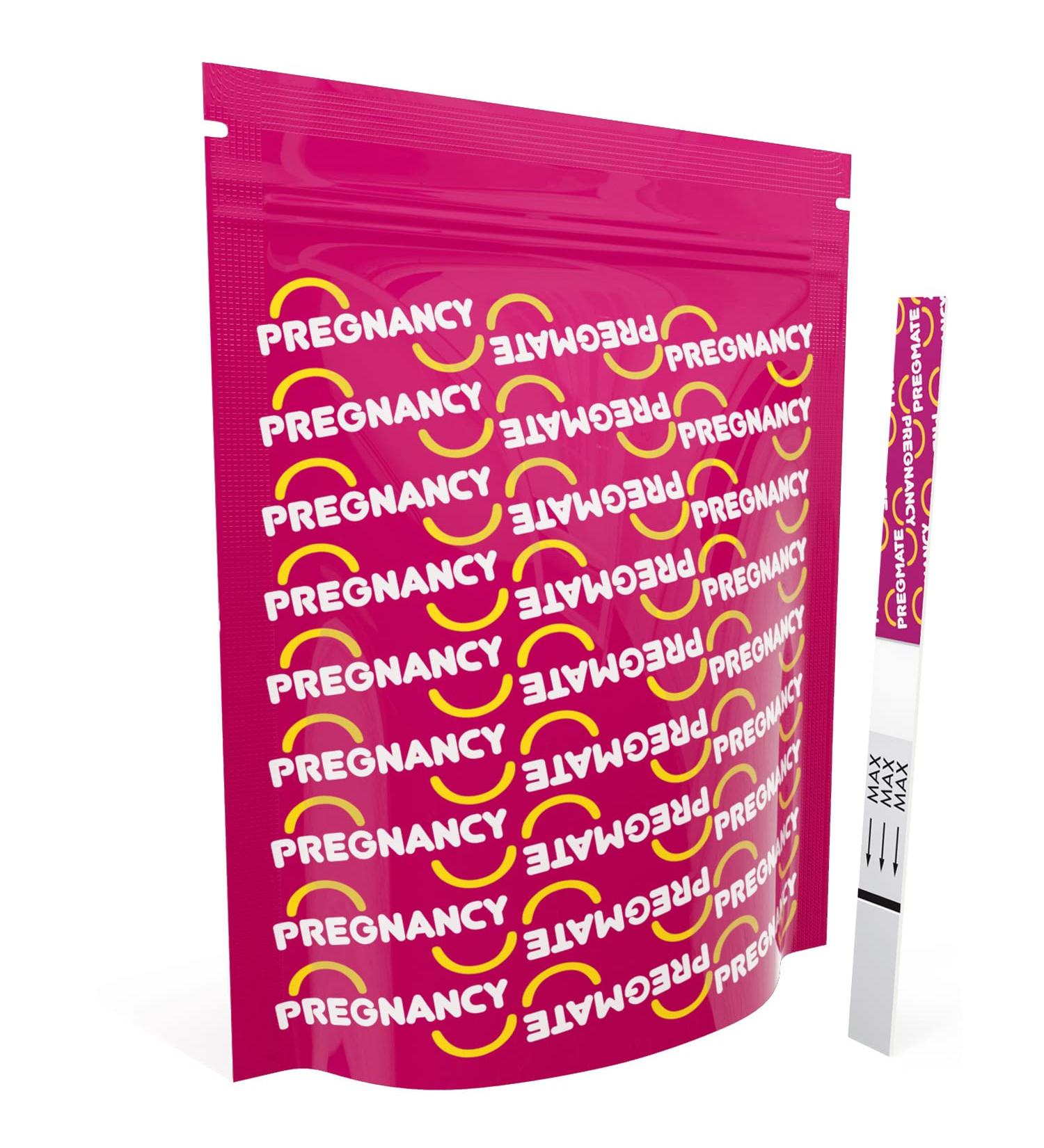 Pregmate 20 Pregnancy Test Strips - 20 Count Pack for Accurate Results - Buy Online on GoSupps.com