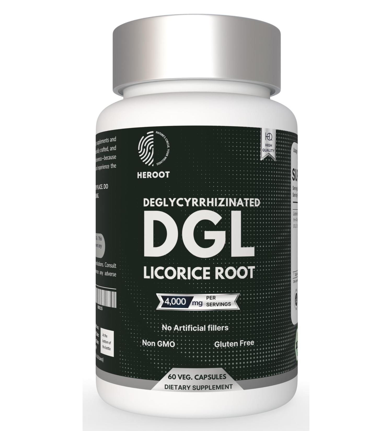 Organic Licorice Root 400mg 120 Capsules 120 Count (Pack of 1) - Buy Online on GoSupps.com