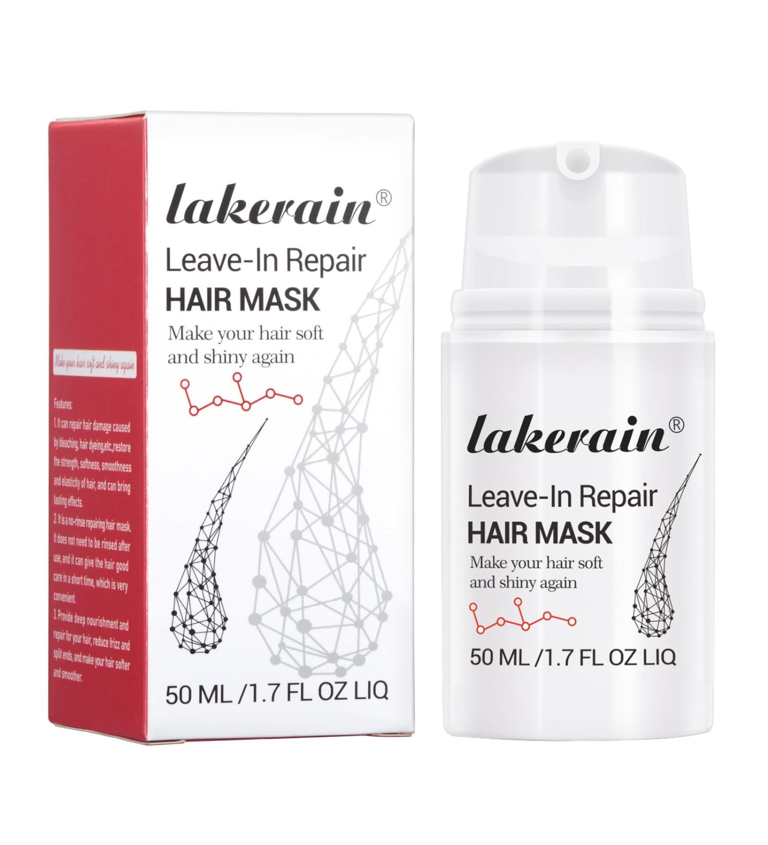 NICEFACE Leave-In Repair Hair Mask 50ml | Restore Dry & Damaged Hair | Reverses Bleach & Heat | Suitable for All Hair Types | International Shipping Available - Buy Online on GoSupps.com