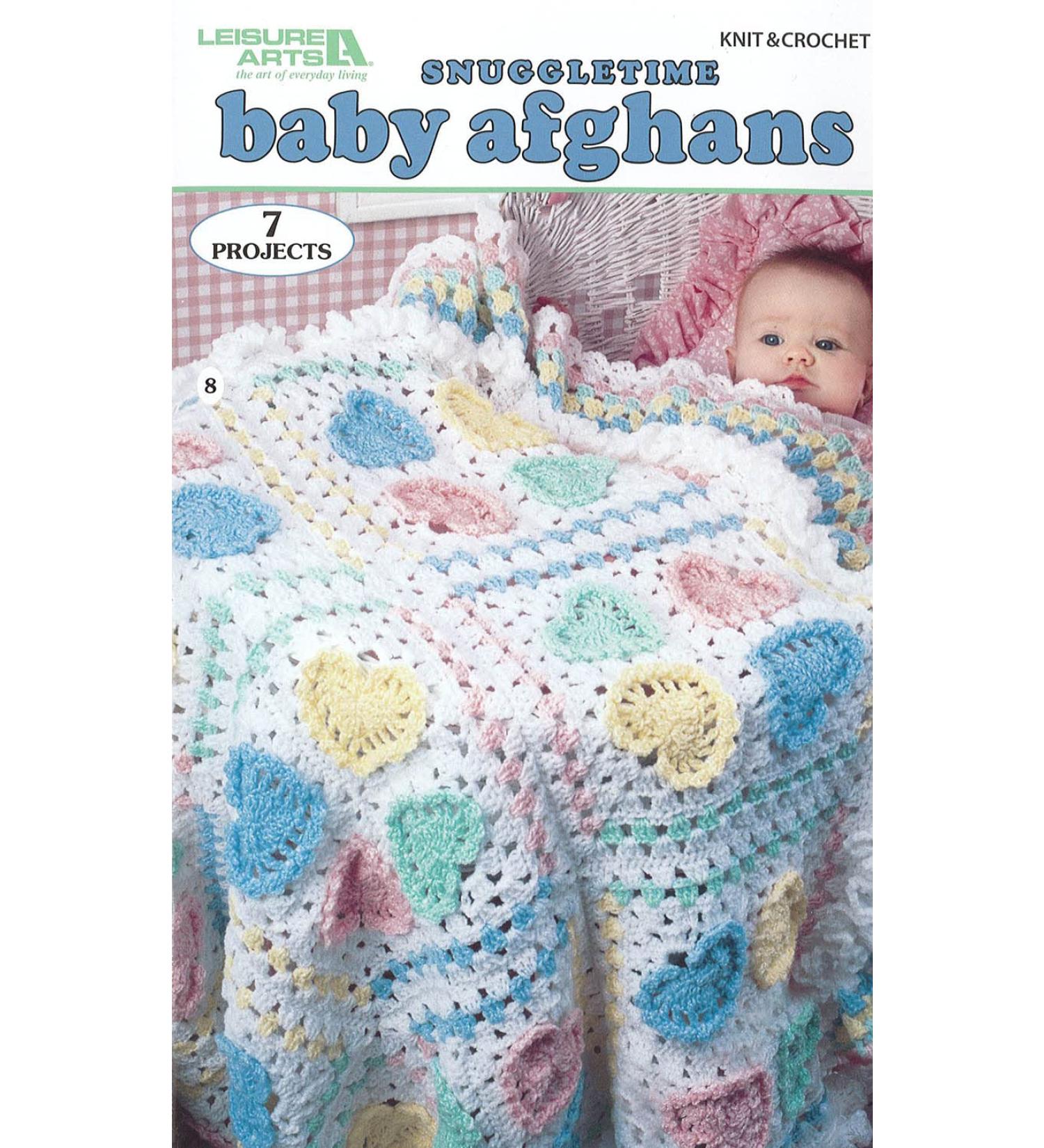 Snuggletime Baby Afghans Crochet Book by Leisure Arts - Cozy Patterns for Your Little One - Buy Online on GoSupps.com