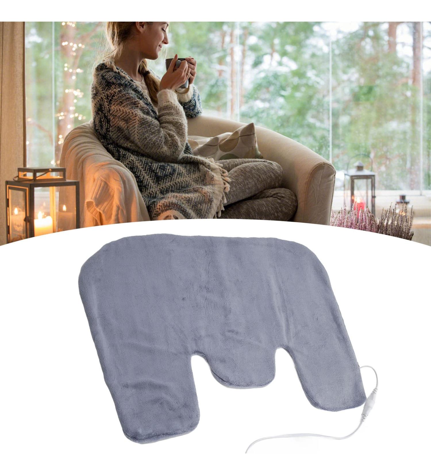 Intelligent Heating Pillows for Neck Shoulders & Back - 3 Adjustable Temperature Levels Quick Warming & Washable | Perfect Winter Gift Ideas - Buy Online on GoSupps.com