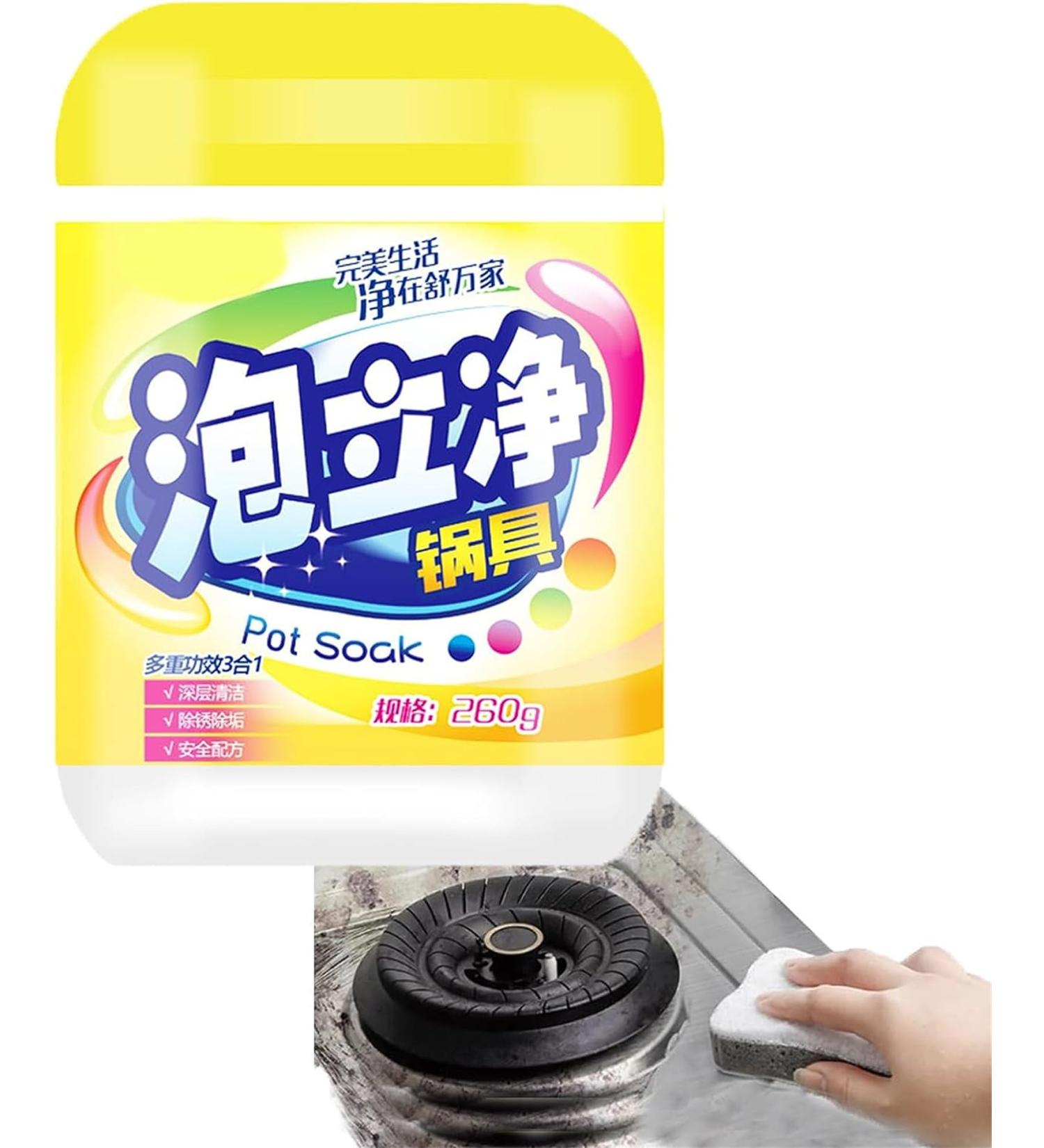 All-Purpose Degreaser for Heavy-Duty Cleaning Kitchen Instant Cleaning Kitchen Cabinet Grease Remover Soak to Clean Greasy Dirt All Purpose Cleaning Powder 1 Pcs - Buy Online on GoSupps.com