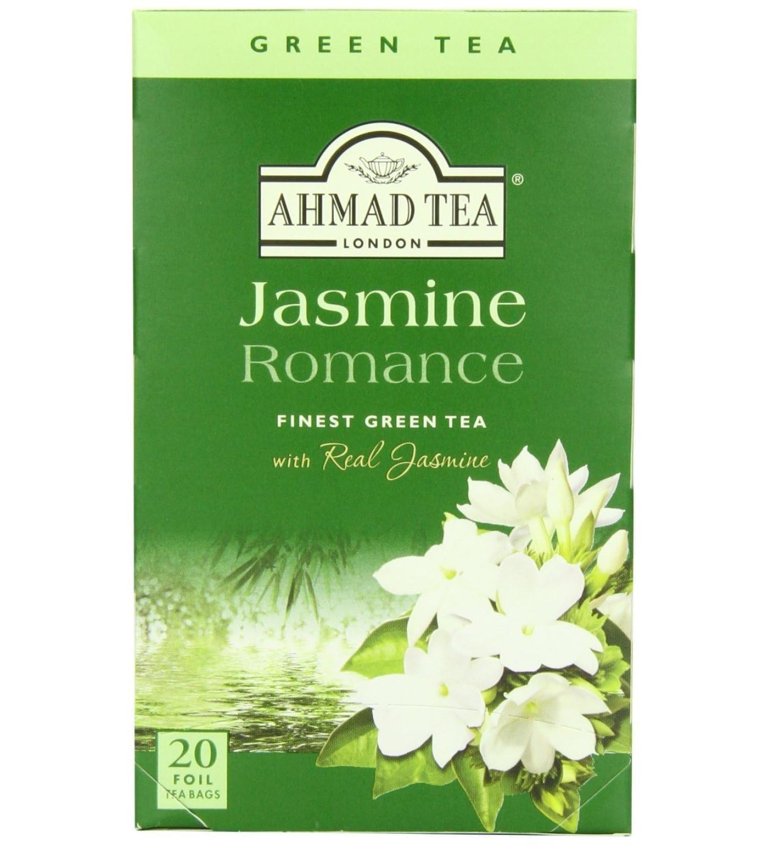 Ahmad Tea Jasmine Romance Green Tea 20-Count Box
