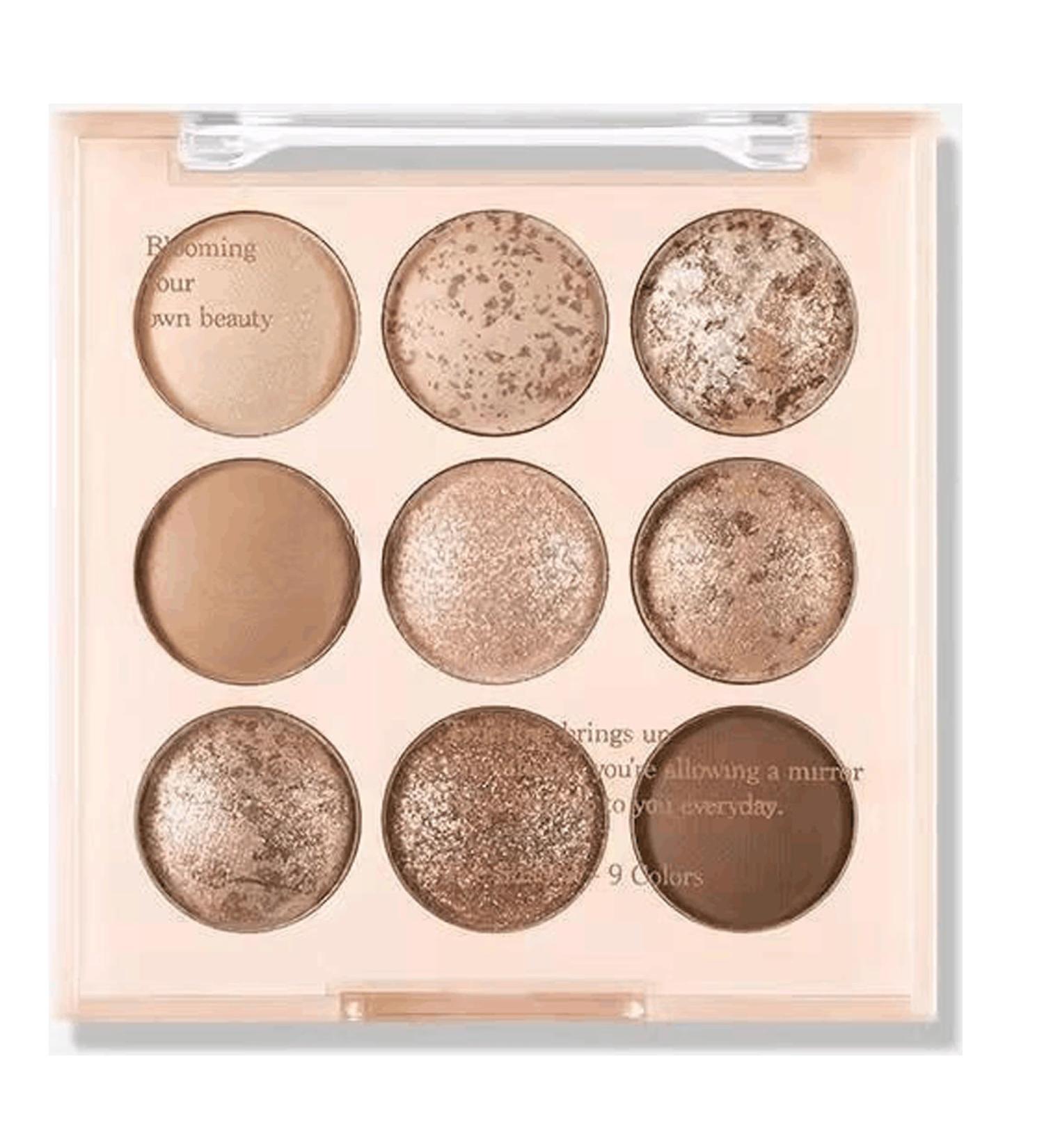 Buy Shadow Palette Gift Set - 9 Blendable Nude Eyeshadows Matte & Shimmer Finishes - International Shipping - Buy Online on GoSupps.com
