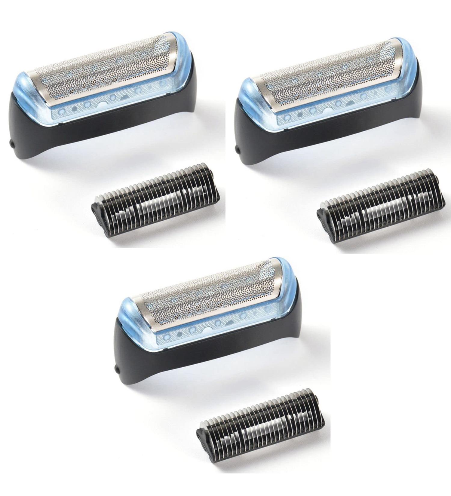 ZHIZAIHU 3pcs Electric Mesh Foil Head Parts for 10B 20B Model 180 190 170 1775 1735 - Durable Replacement Shaving Accessories | International Shipping Available - Buy Online on GoSupps.com
