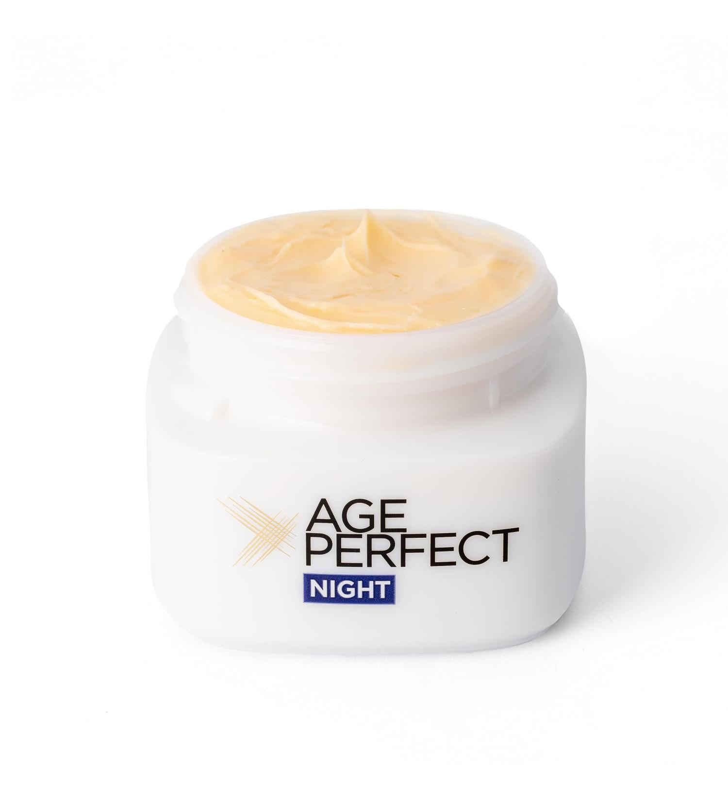 L'Oreal Paris Age Perfect Collagen Expert Night Cream 50ml - Anti-Sagging & Age Spot Treatment - Buy Online on GoSupps.com