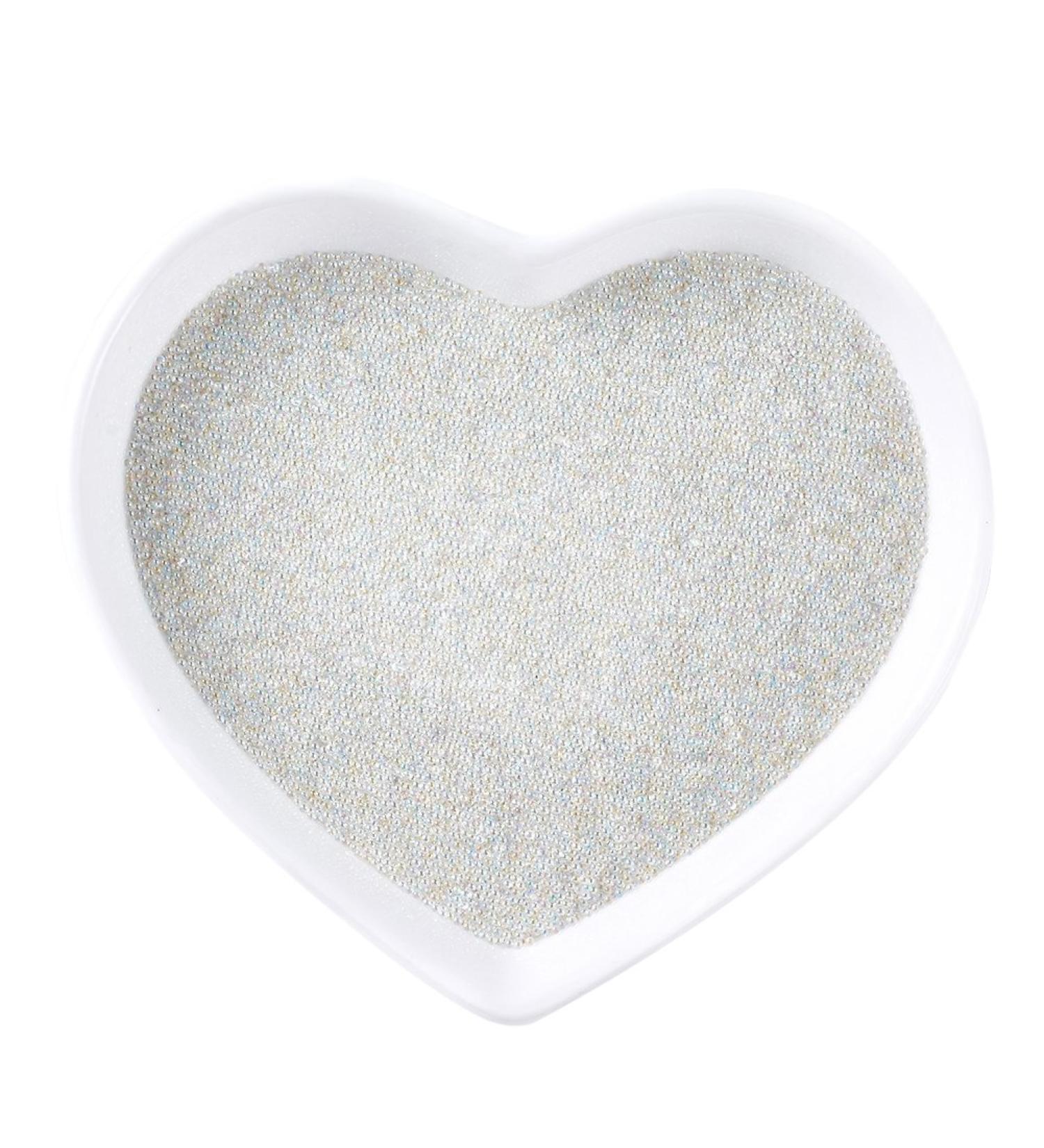 Pandahall 50g Translucent DIY 3D Caviar Nail Art Decoration Glass Beads | No Hole Crystal Micro Beads 0.6-0.8mm - X-MRMJ-R038-B02 - Buy Online on GoSupps.com