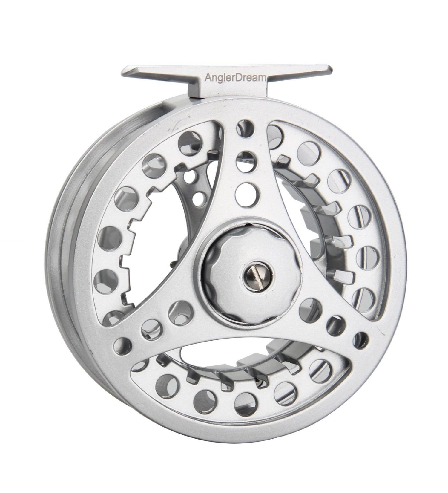 Anglerdream Casting Flyfish Roller Replacement Coil - Smooth 1/2 3/4 5/6 7/8 WT Silver & Black Hand Changeable Fly Reel (No Cord) - Buy Online on GoSupps.com