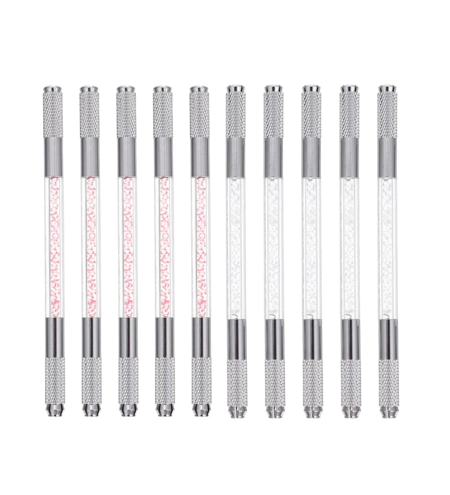 Angoily 10pcs Needle Microblading Pen Holder Dual for Multitools Brow Looking Manual Double Mutitool End - Buy Online on GoSupps.com