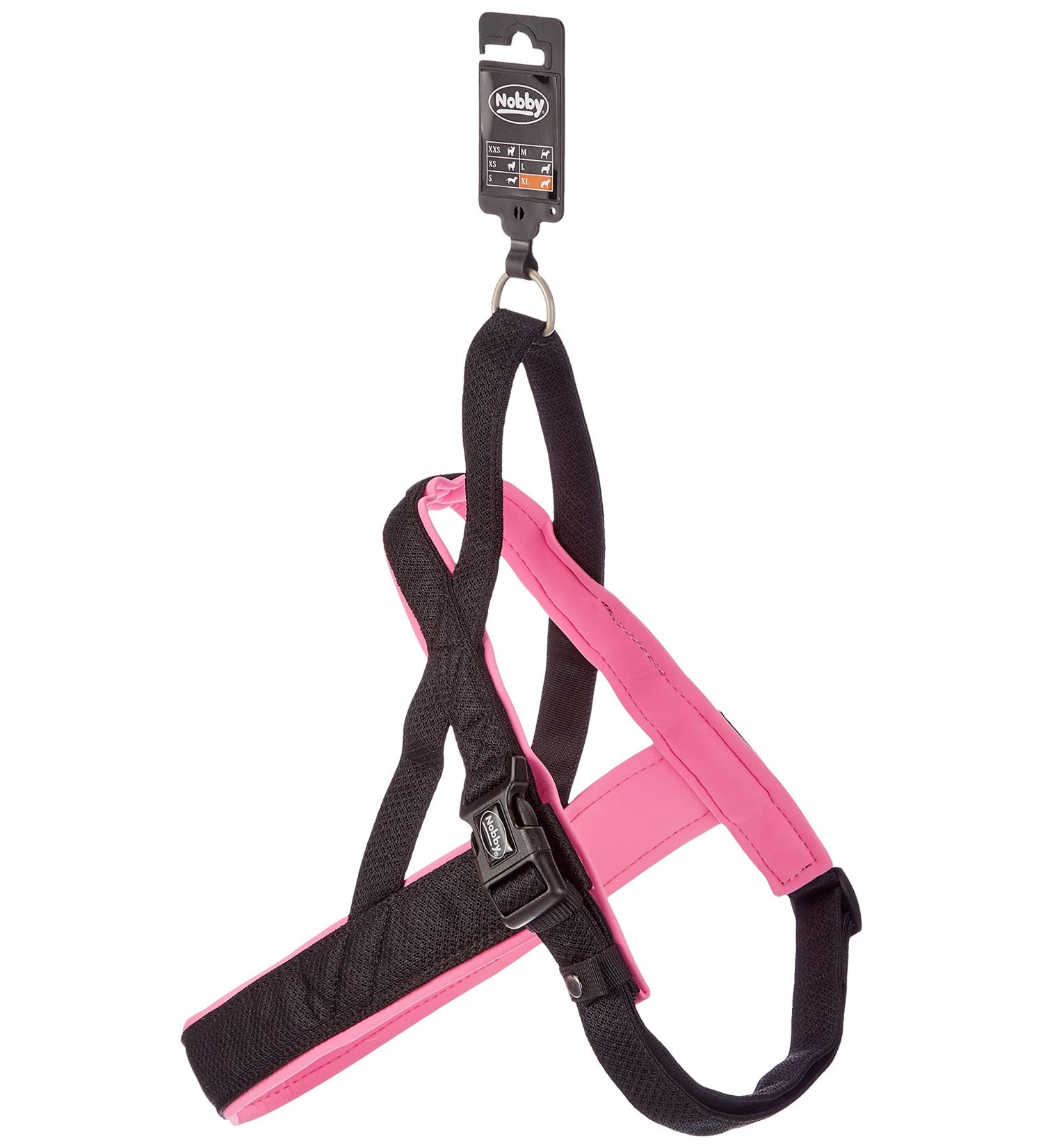 Nobby Norwegian Mesh Preno Harness - Pink XL (75-98 cm 40/45 mm) | Ideal for Comfortable International Shipping - Buy Online on GoSupps.com