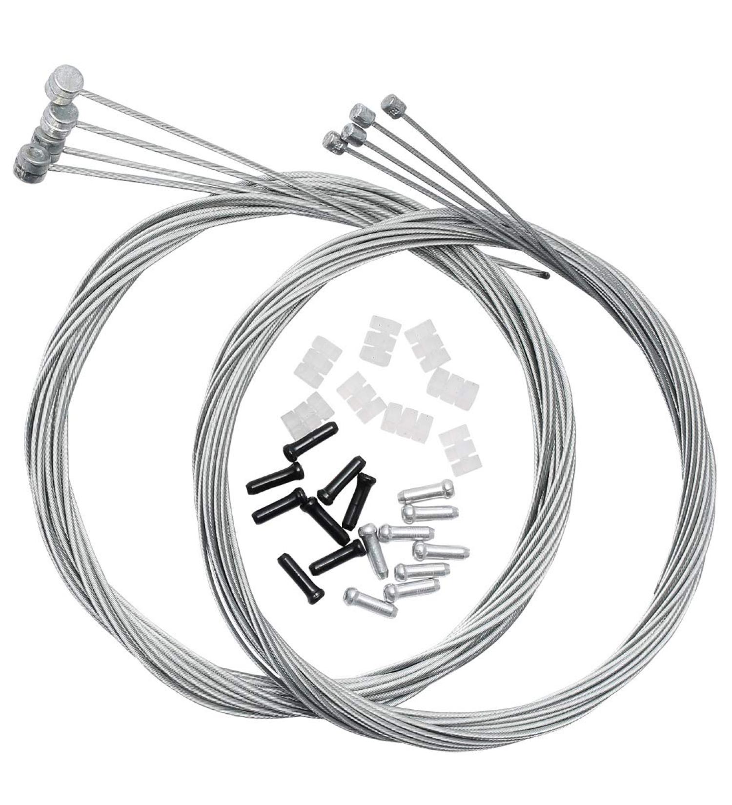 Dymoece Bicycle Derailleur Shifter Cables,Brake Cables Set for Shimano Sram Road Mountain Bike Only for Mountain Bike