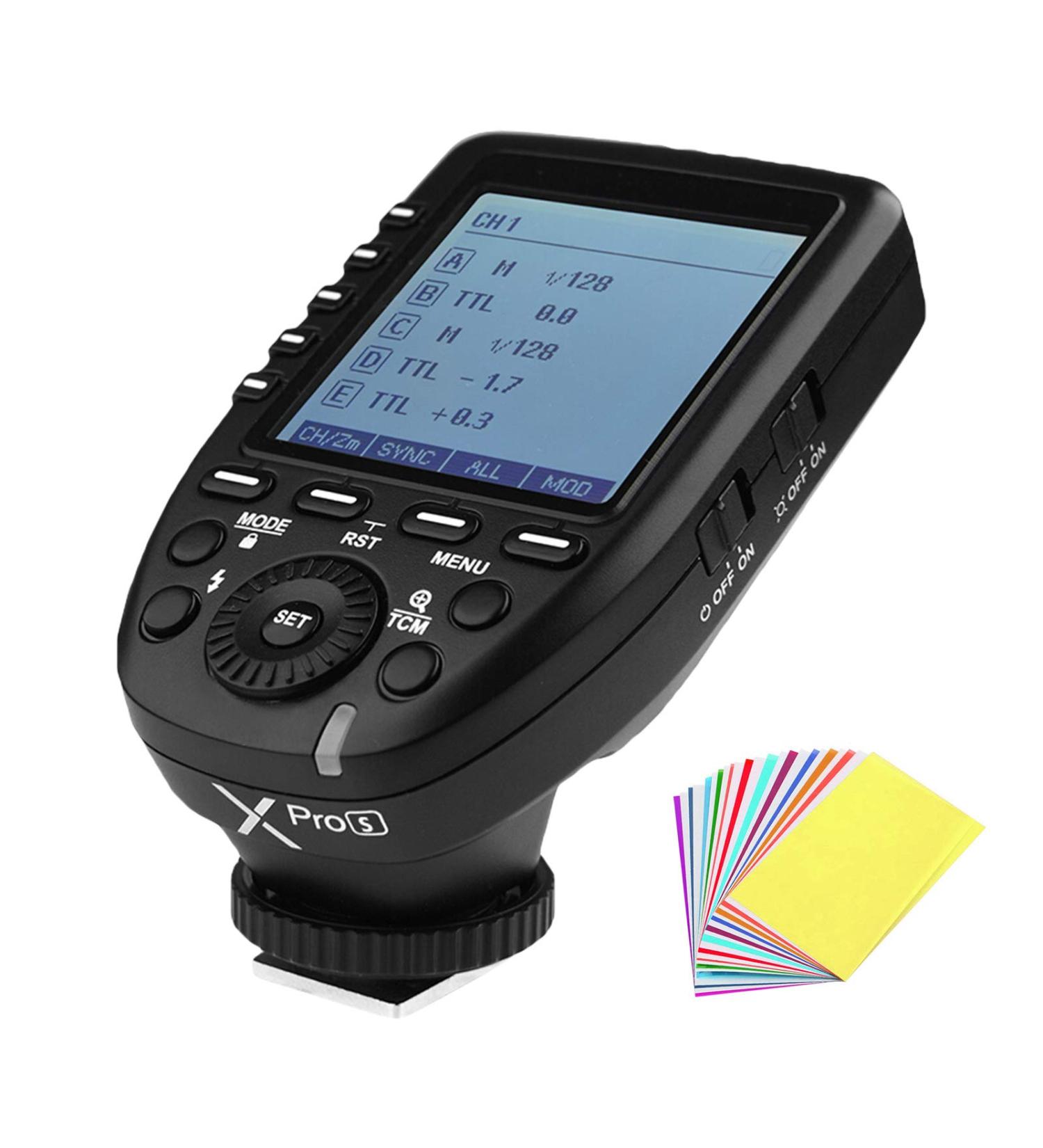 Godox XPro-S TTL 2.4G Wireless Flash Trigger for Sony Cameras - High-Speed Sync, 1/8000s, 11 Functions, 16 Groups, 32 Channels - Buy Online on GoSupps.com