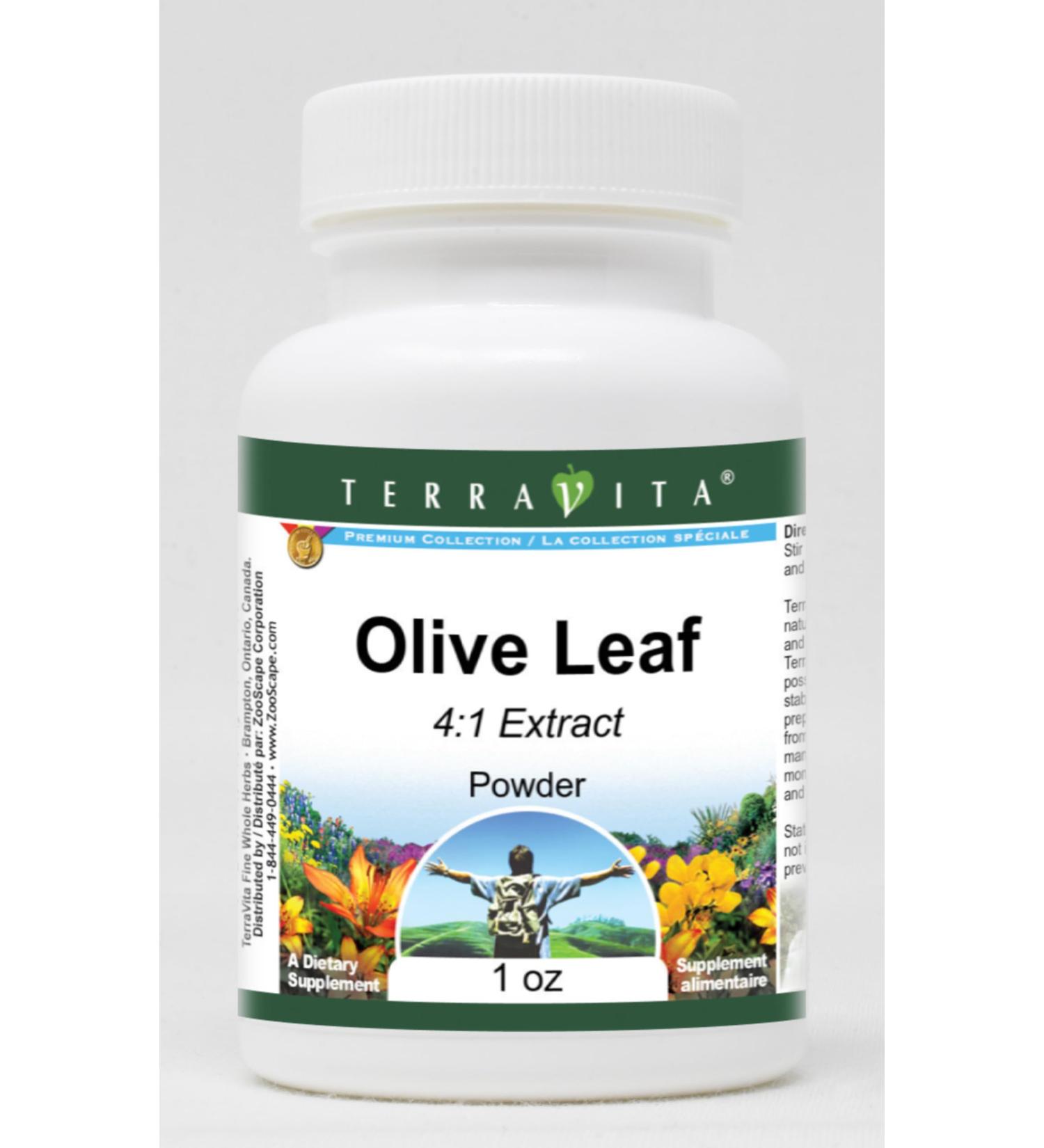 Olive Leaf 4:1 Powder (1 oz ZIN: 520998) - Buy Online on GoSupps.com