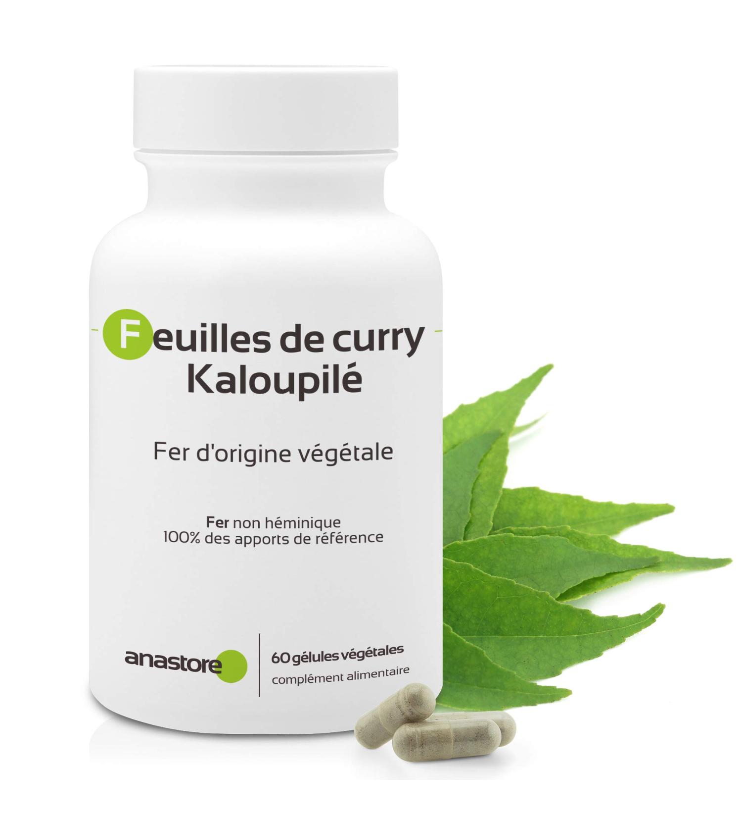 PLANT-BASED IRON (Kaloupil )* 233.5 mg / 60 capsules * Deficiencies (hemoglobin) Energy (fatigue) Immune - Buy Online on GoSupps.com