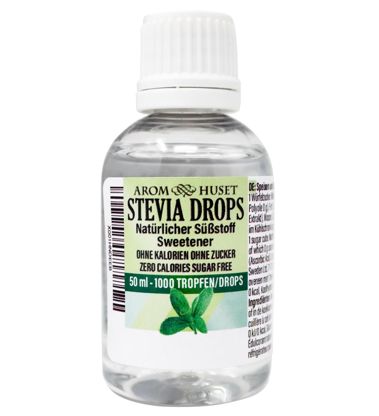 100% pure natural stevia sweetener |Pure stevia drops tasteless |Table sweetness |Sugar replacement for diabetics |zero calories |Premium quality made in Sweden |50 ml 50 ml (1 Pack)