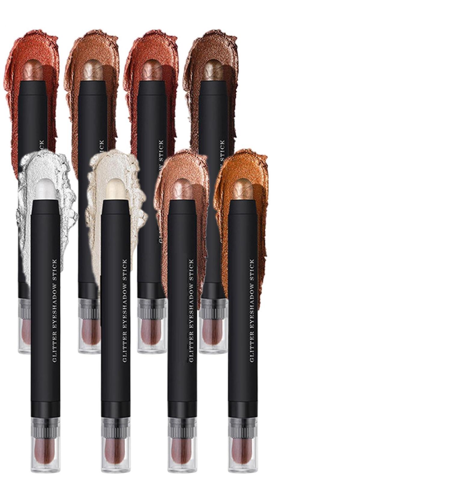  Sghtil Eyeshadow pencil | 8 eyeshadows Create Stick Set | Cream highlighter for everyday use and special occasions - Buy Online on GoSupps.com