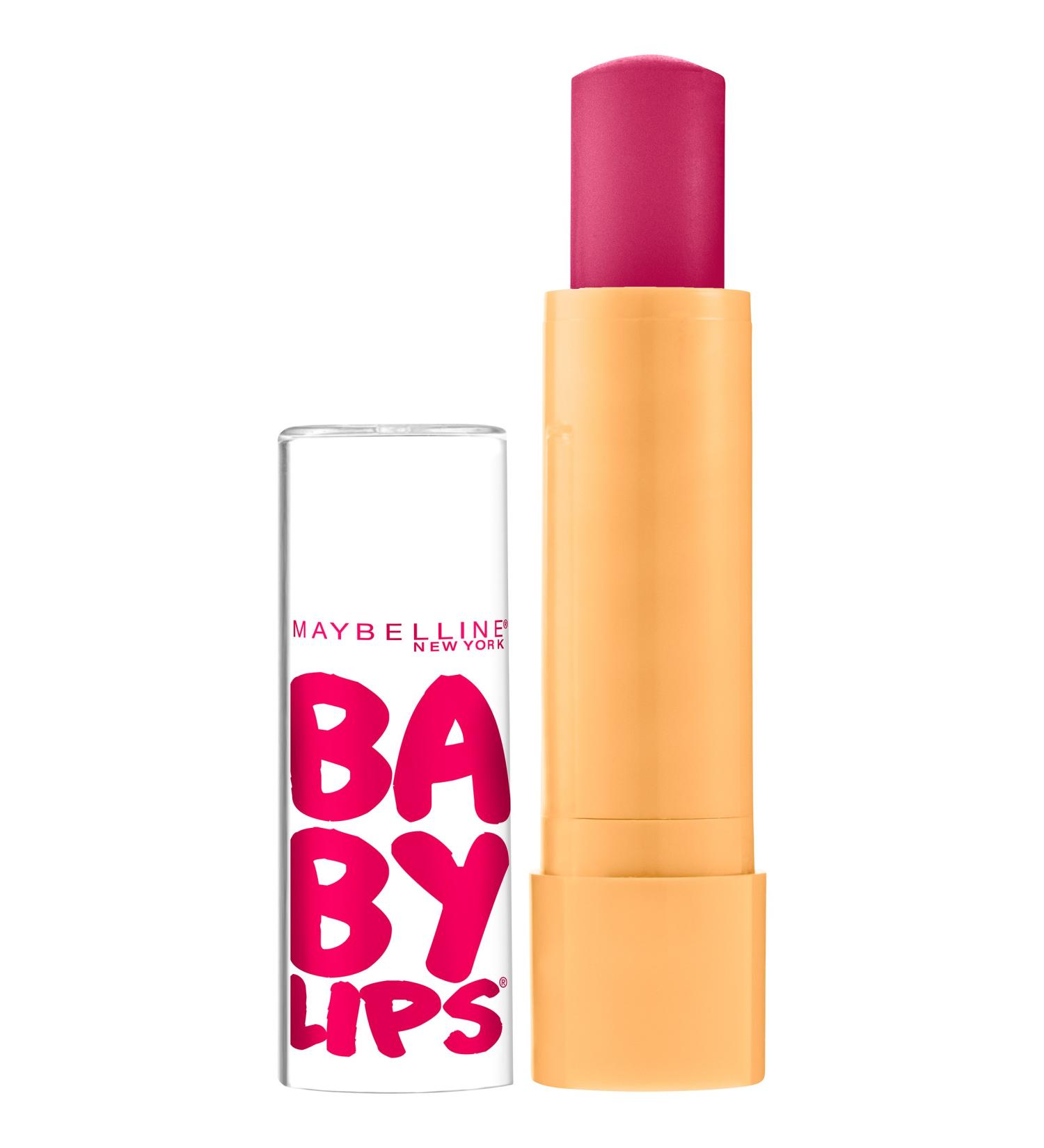 Maybelline Baby Lips Moisturizing Lip Balm Cherry Me 0.15 oz - Pack of 1 - Buy Online on GoSupps.com