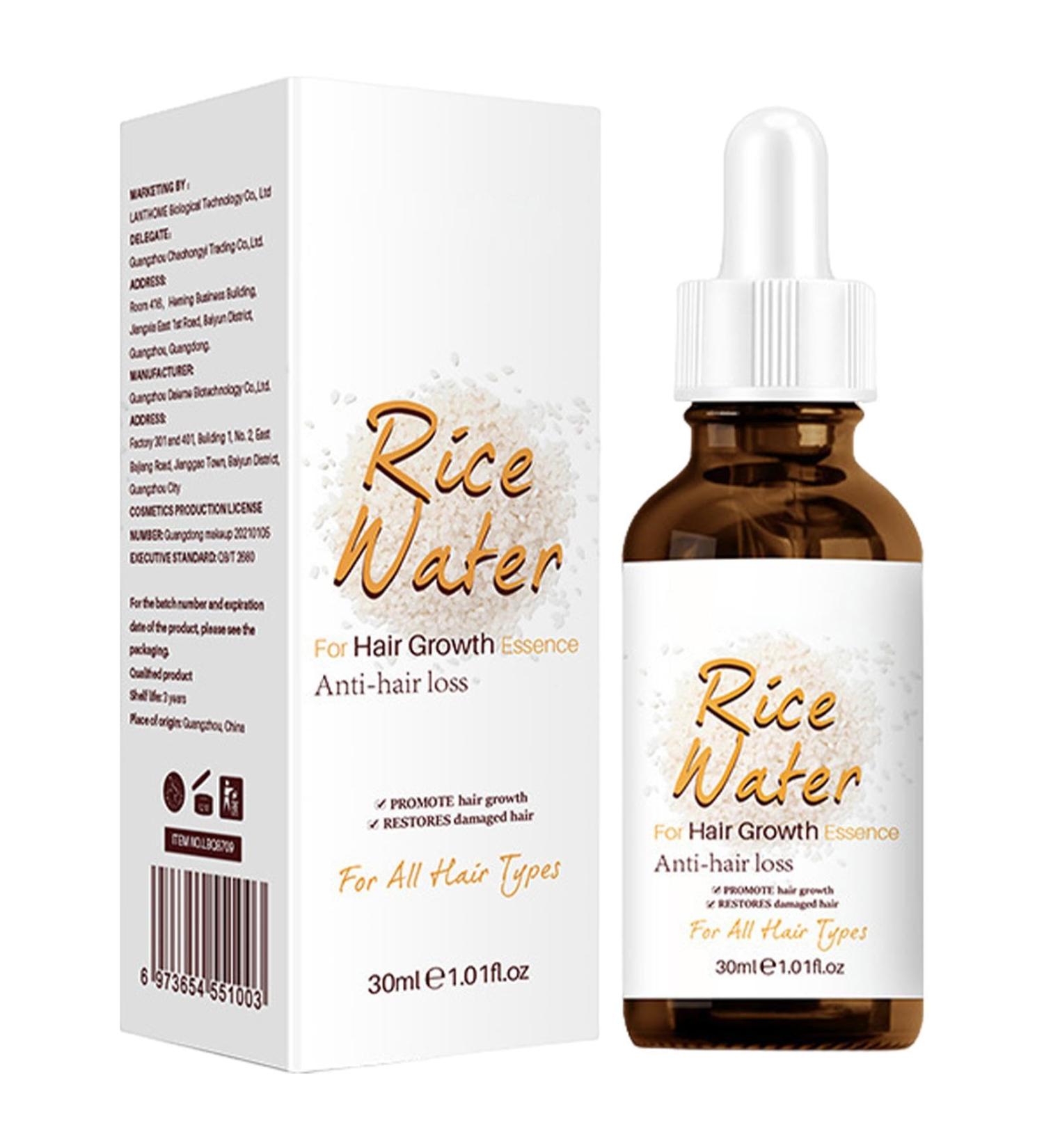 Organic Hair Growth Oil - Rice Water For Hair Growth | For Hair Growth Repairs Essential Oil For Damaged Growth - Buy Online on GoSupps.com