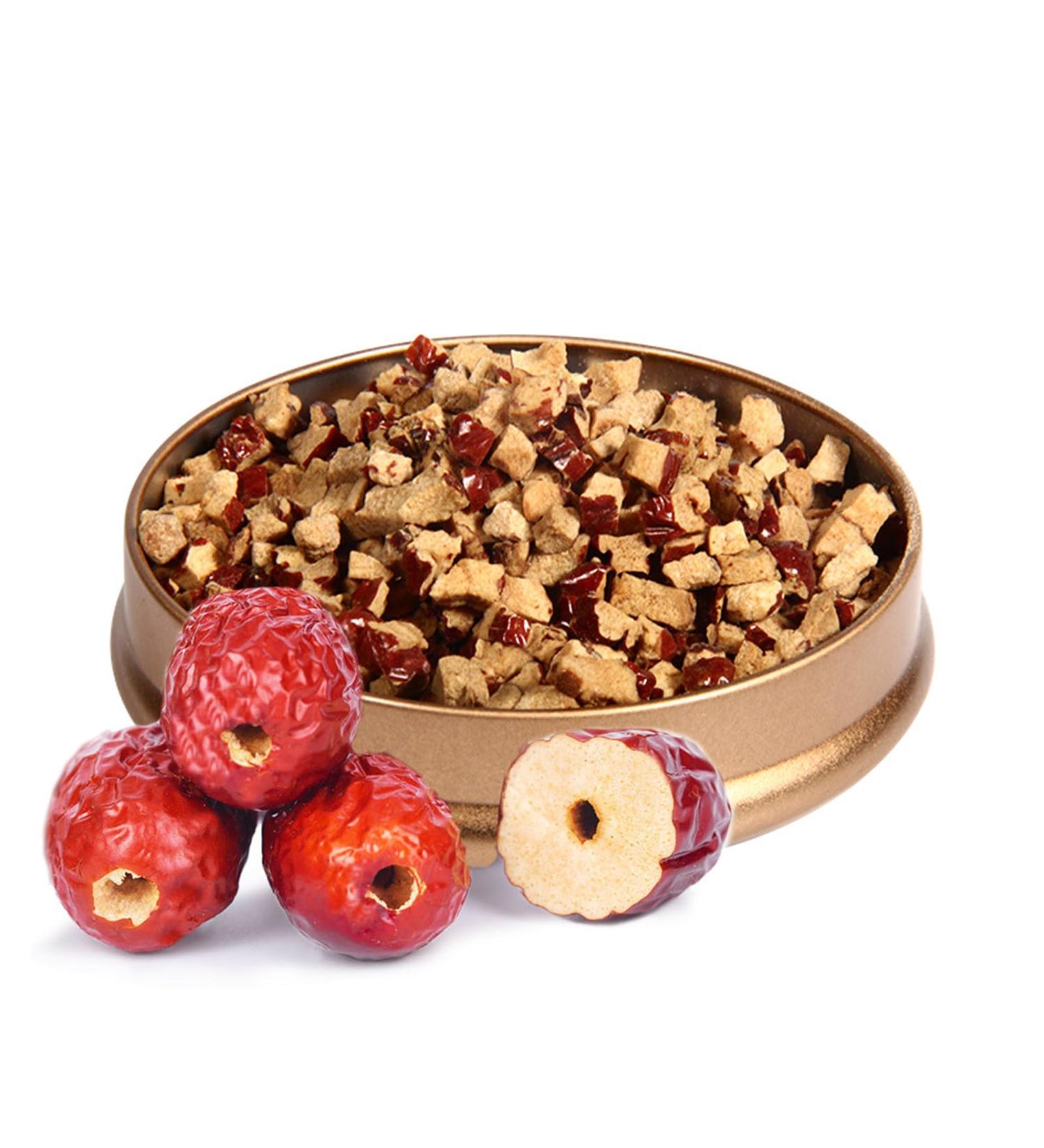 Diced red jujube 230gseedless red jujube slice red jujube shredded red jujube pastry milk tea baking ingredients - Buy Online on GoSupps.com