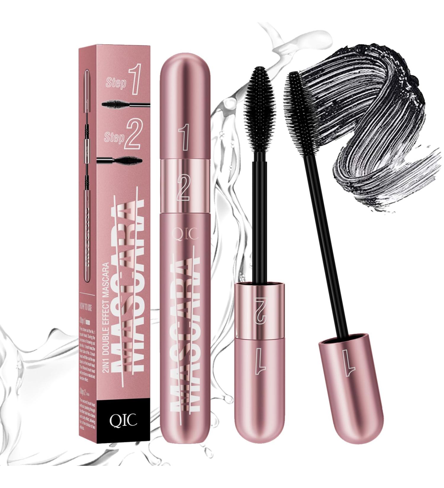  XiXiRan 2-in-1 Mascara: Waterproof Volumizing and Lengthening Mascara for Glamorous and Beautiful Eye Makeup - Buy Online on GoSupps.com